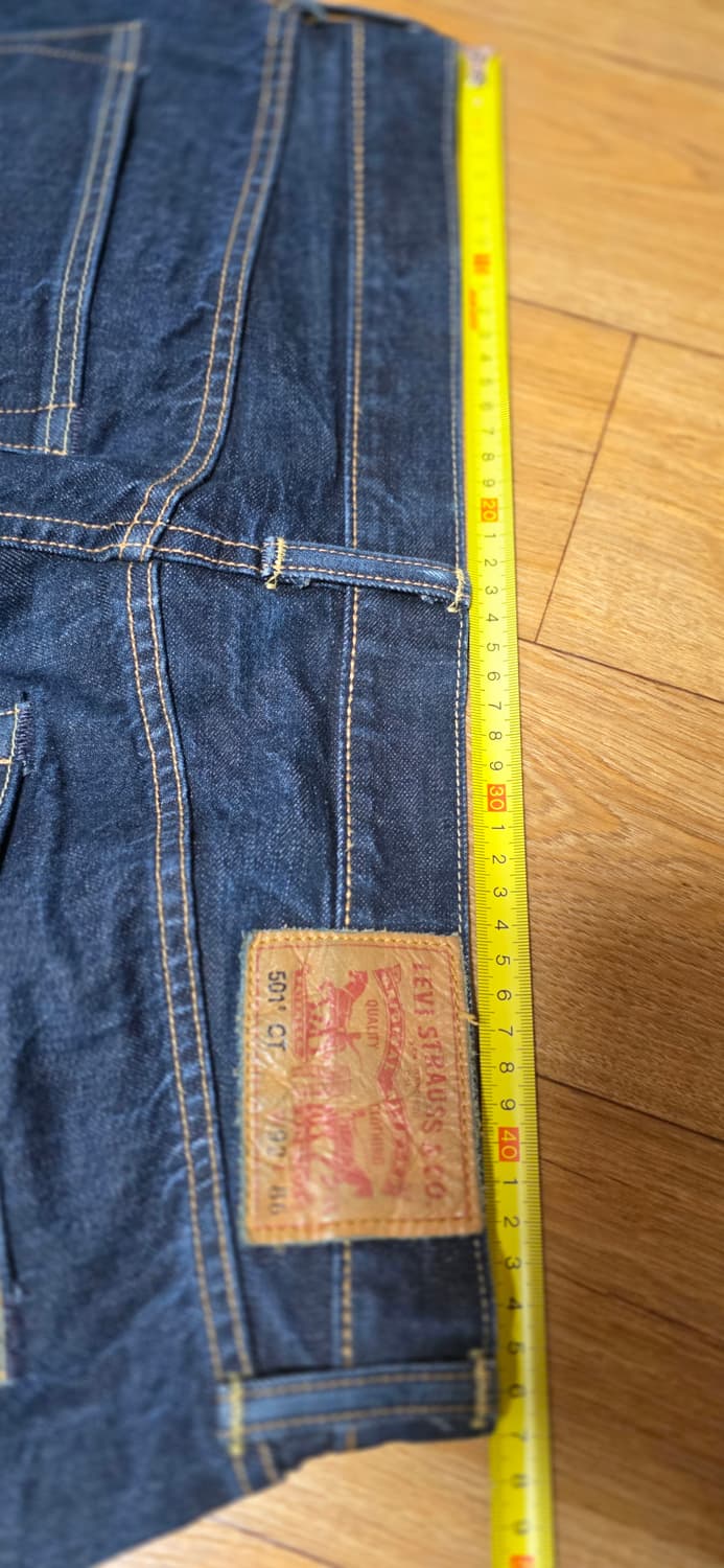 리바이스 501ct 셀비지 36인치(실측확인) 상품이미지8