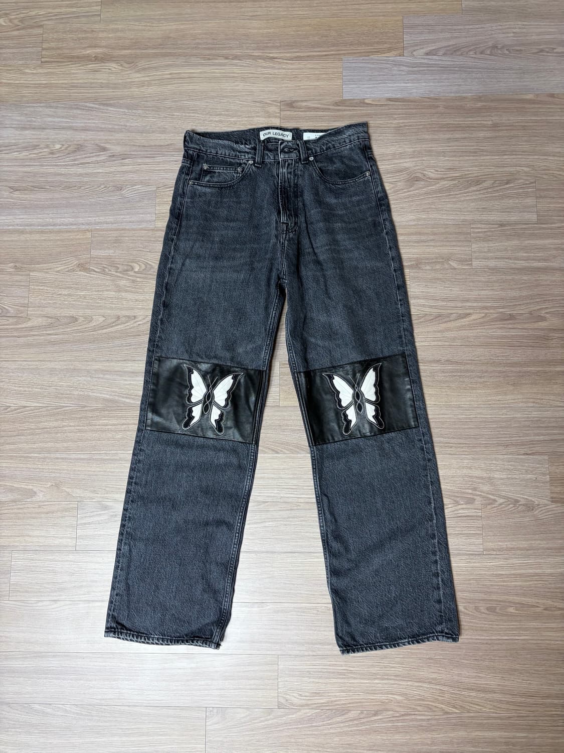 29) 아워레가시 써드컷 슈메틀링 패치 데님 상품이미지1