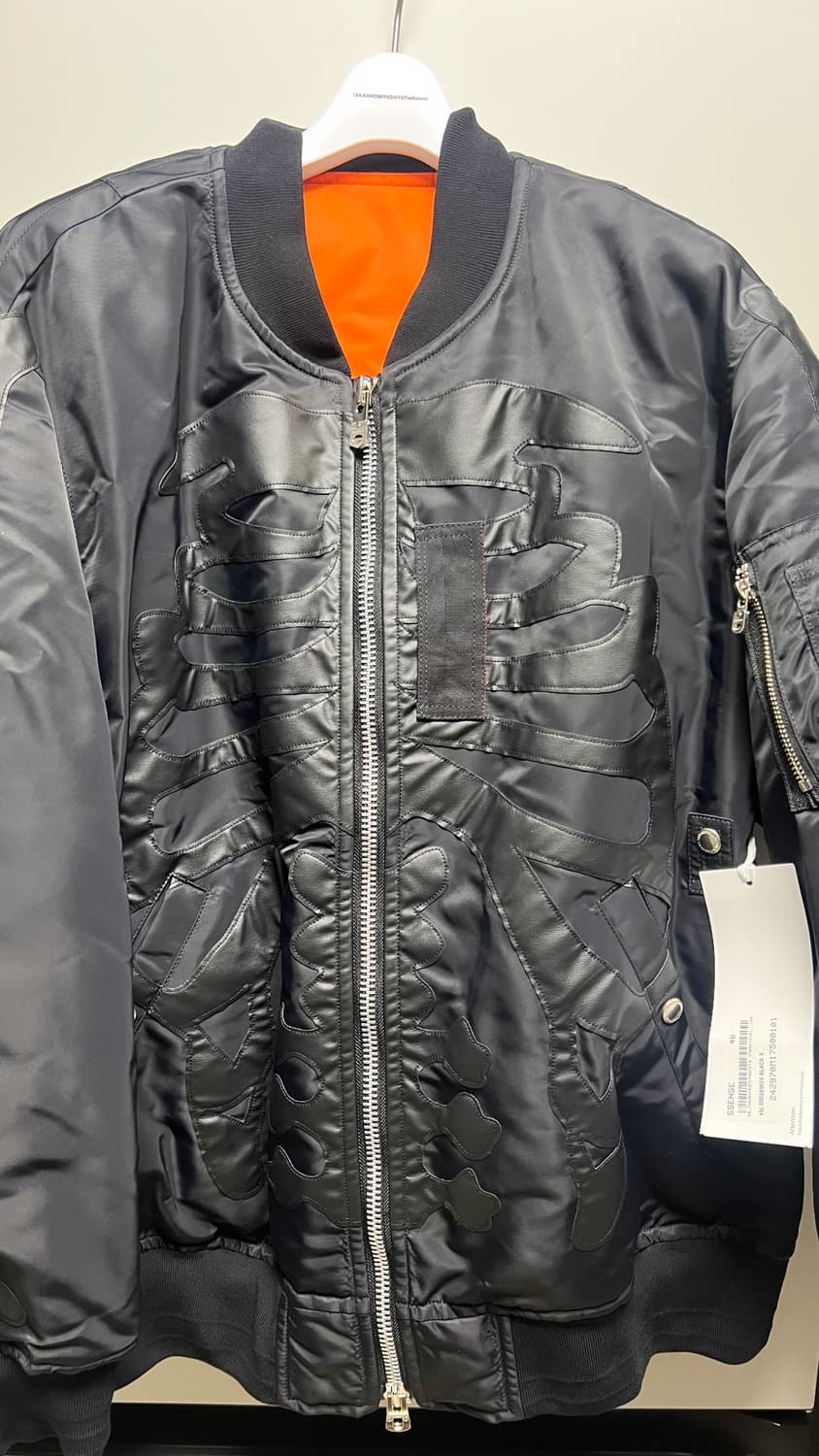 타카히로미야시타 더 솔로이스트 본 보머 자켓 46(새상품) 상품이미지4