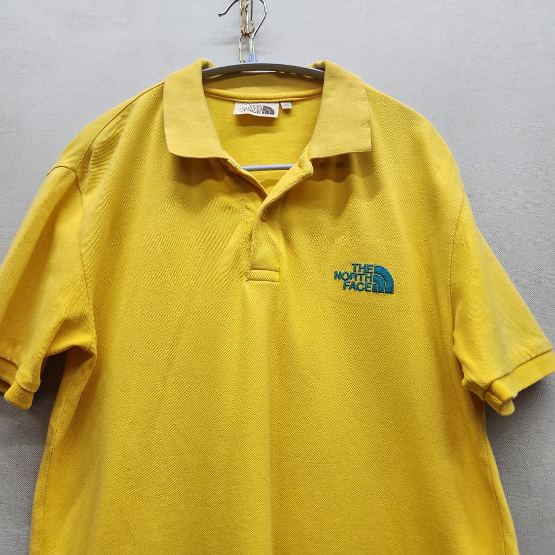 노스페이스 로고자수 반팔카라 95(M) 남여공용 상품이미지2