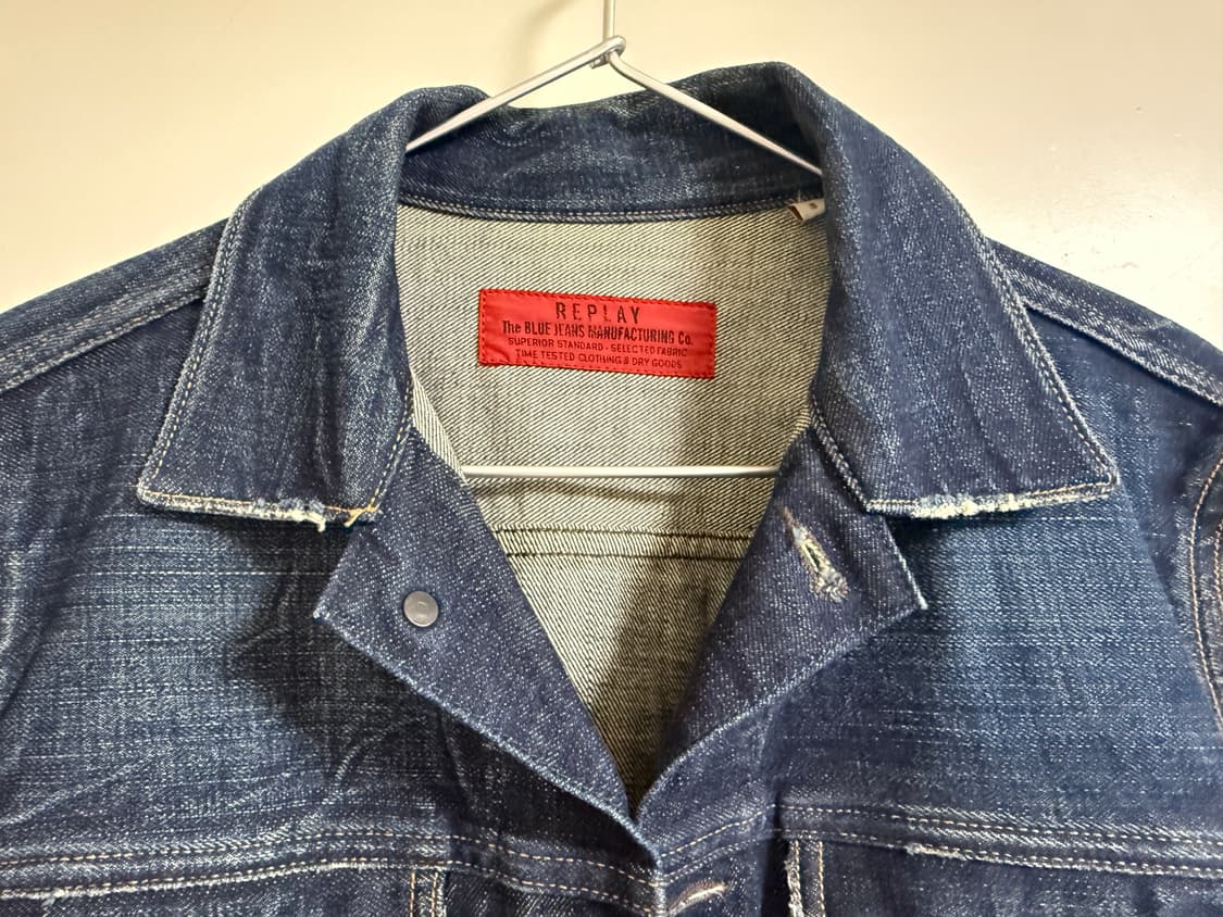 replay 리플레이 데님 청자켓 S 상품이미지2