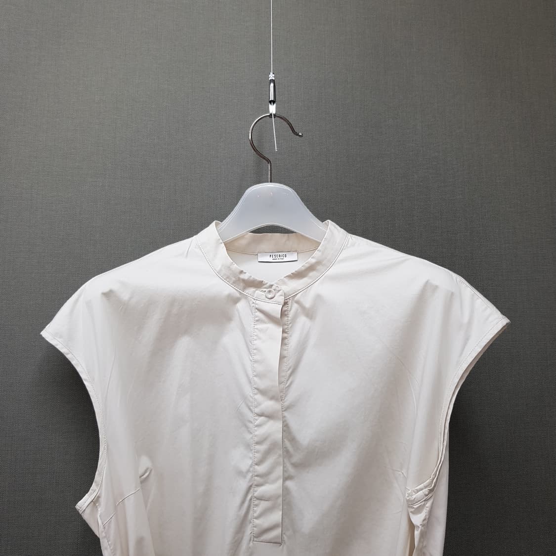 PESERICO 페세리코 코튼 스트레치 슬리브리스 원피스 40사이즈 상품이미지2