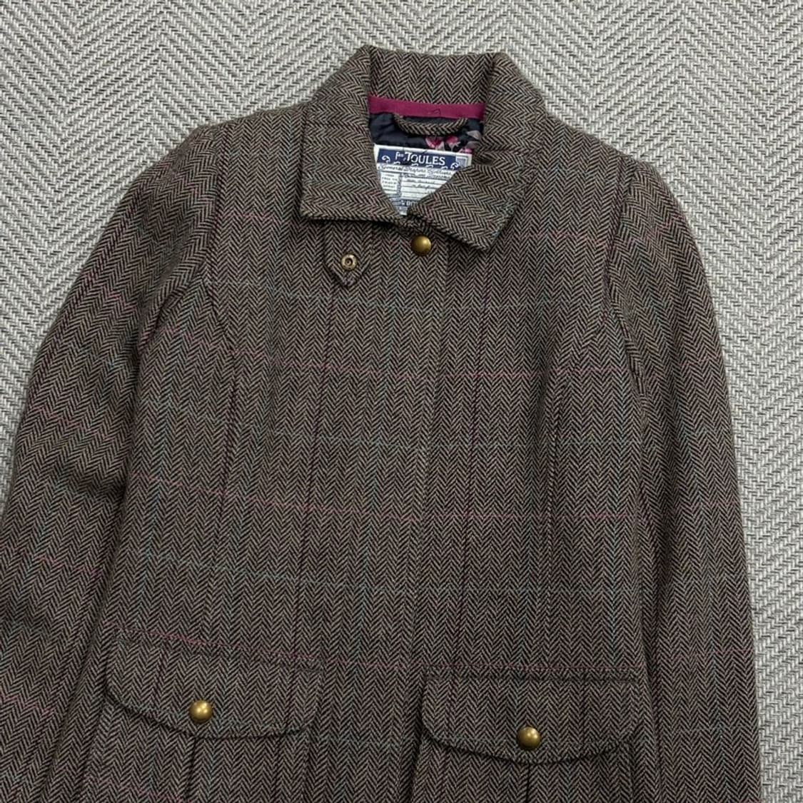 쥴스 울 블렌드 헤링본 집업 자켓 v1688 상품이미지3