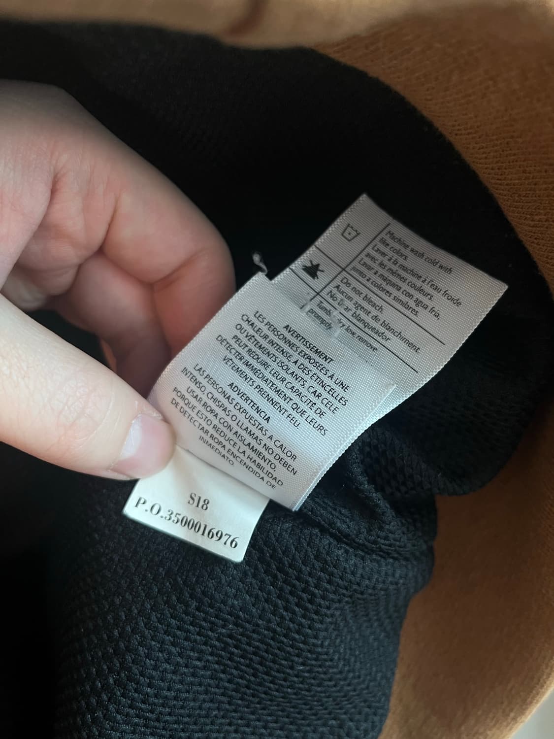 칼하트 미드웨이트 후드집업 브라운 베이지 상품이미지6