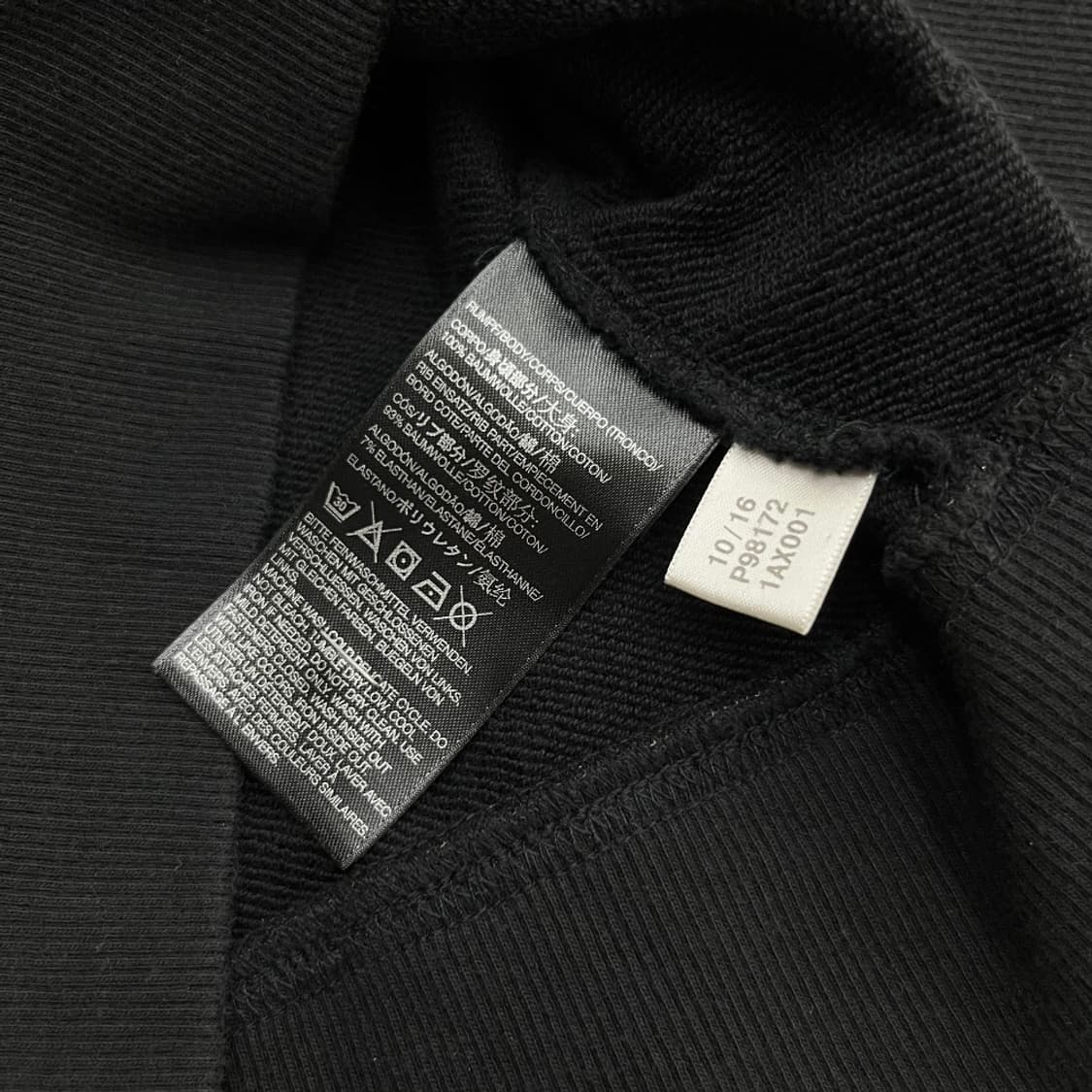 Y-3 요지야마모토 블랙 후드집업 M 상품이미지6