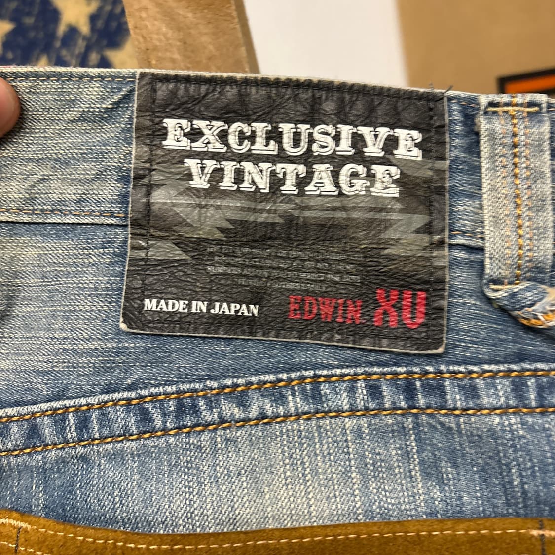 에드윈 XV 빈티지 라인 익스클루시브 네이티브 웨스턴 데님 팬츠 N76 상품이미지8