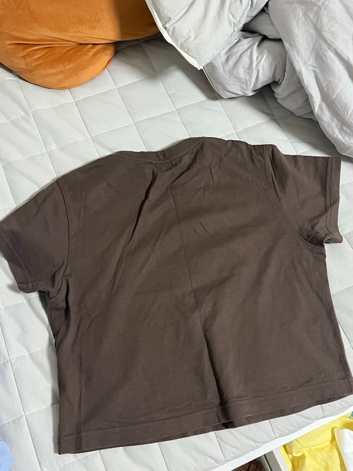 더콜디스트모먼트 TCM starfish logo crop T (brown 상품이미지2