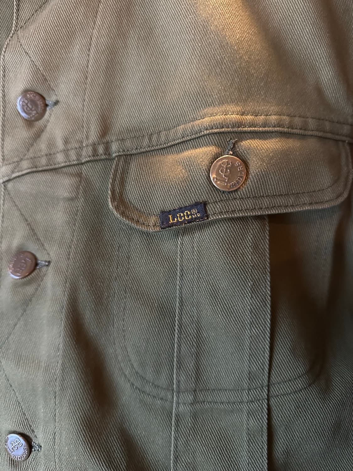 70s USA LEE 빈티지 리 101-J 트러커 자켓 상품이미지3