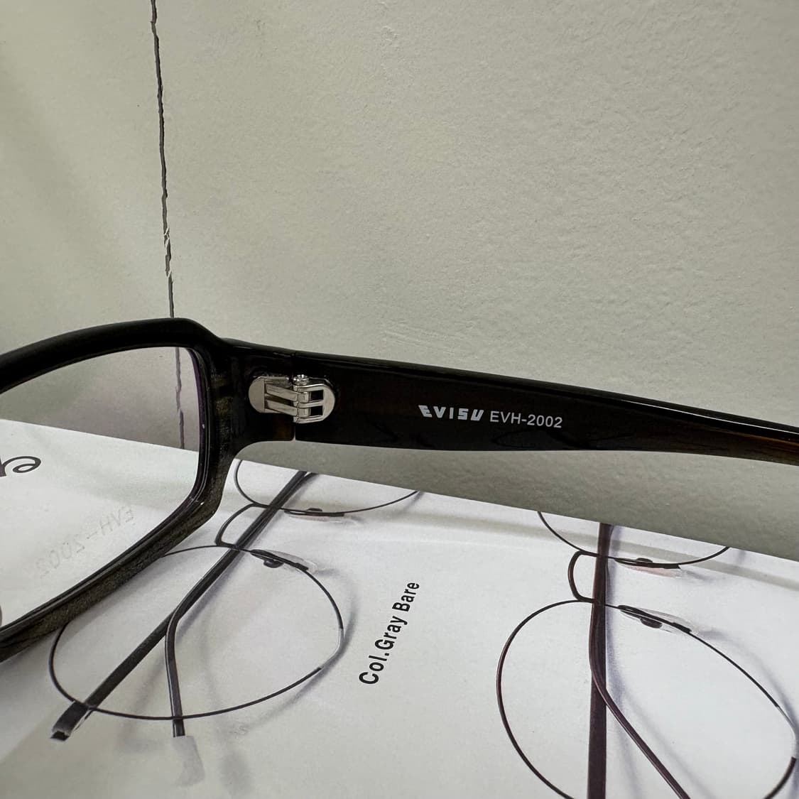 EVISU 에비수 빈티지 뿔테 안경 상품이미지4