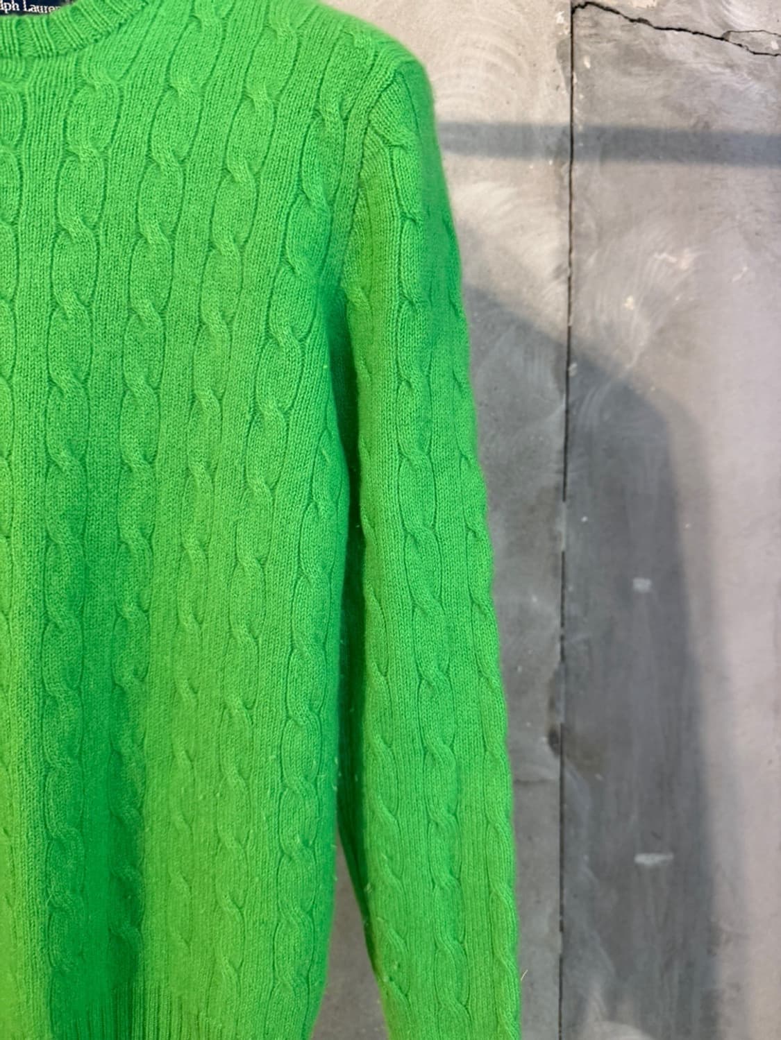 폴로 랄프로렌 캐시미어 케이블 니트 55~66 상품이미지5