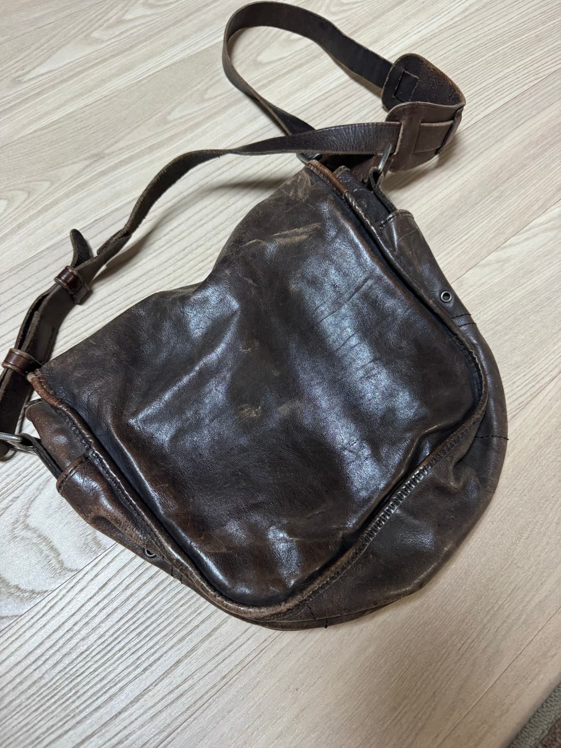 빈티지 폴로 랄프로렌 가죽 크로스백 상품이미지2