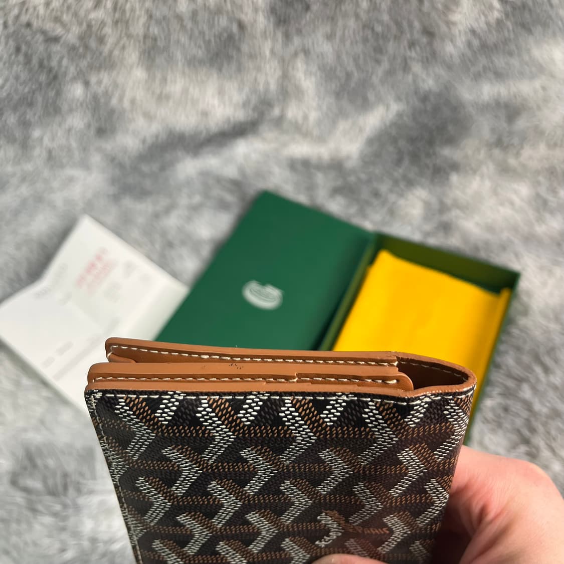 고야드 리슐리우 장지갑 블랙탄 풀박스  상품이미지4