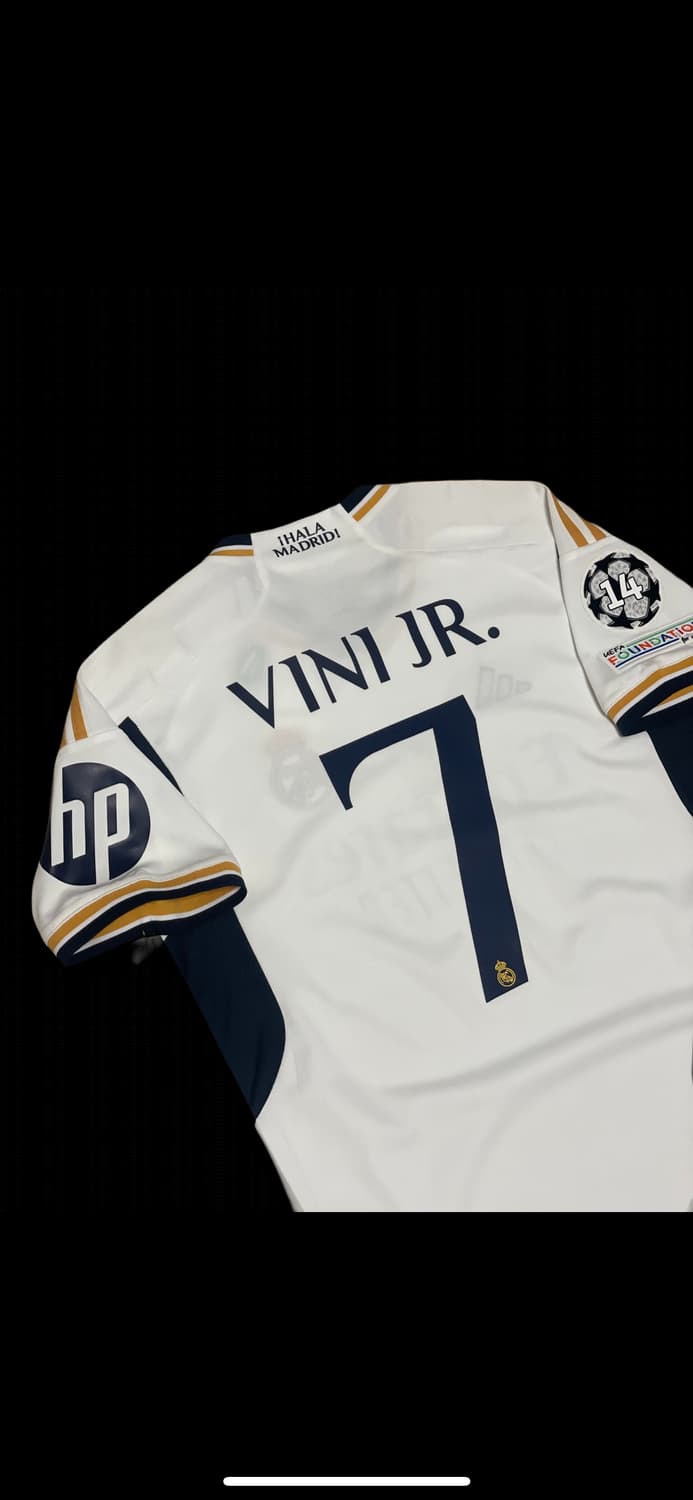 [택체 상품] 23-24 레알마드리드 비니시우스 유니폼 상품이미지1