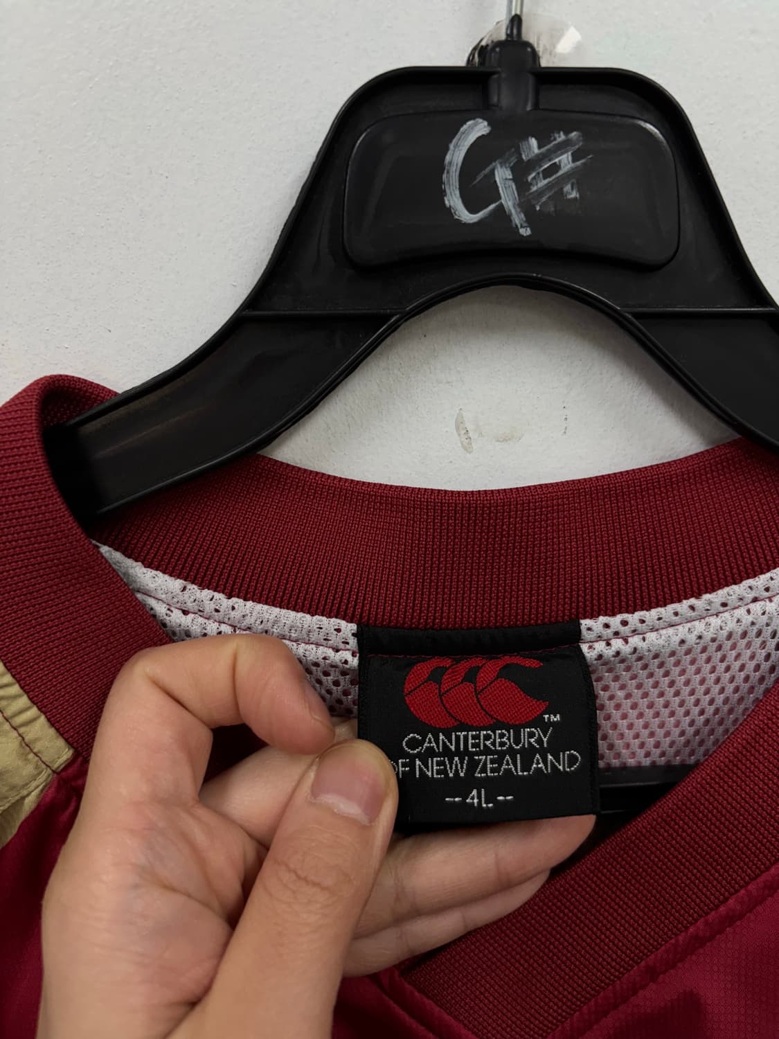 켄터버리Canterbury 빈티지 웜업 럭비유니폼    상품이미지6