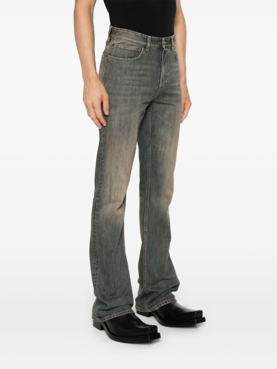 발렌시아가 부츠컷 데님팬츠 라이트 블루  S 상품이미지1