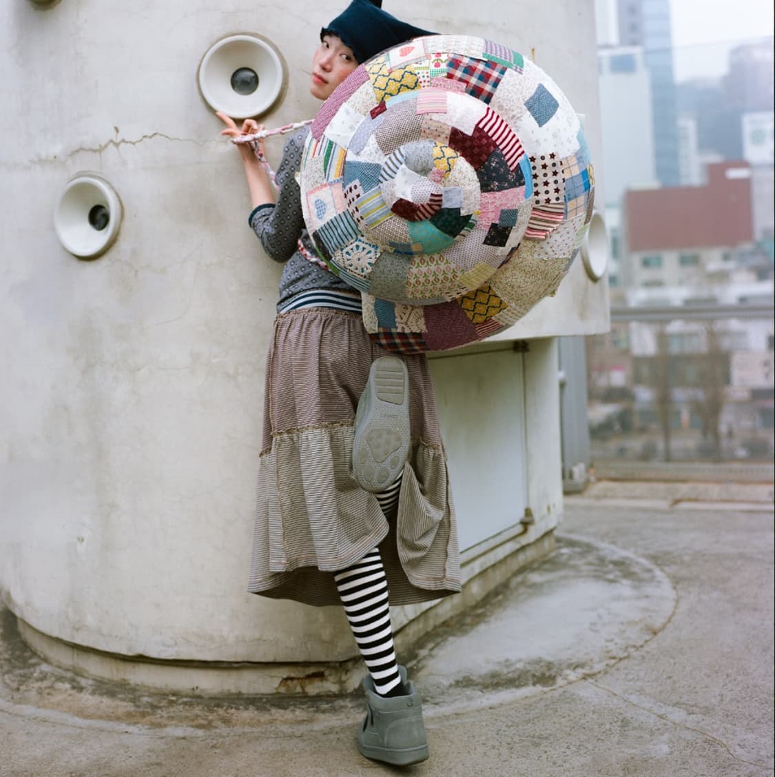 [250] 코이세이오 코이 범블 스니커즈 그레이 신발 슈즈 상품이미지4