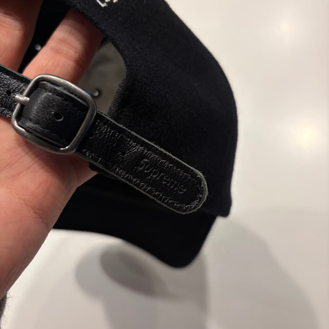 슈프림 6패널 울 블랙 S 볼캡 상품이미지3