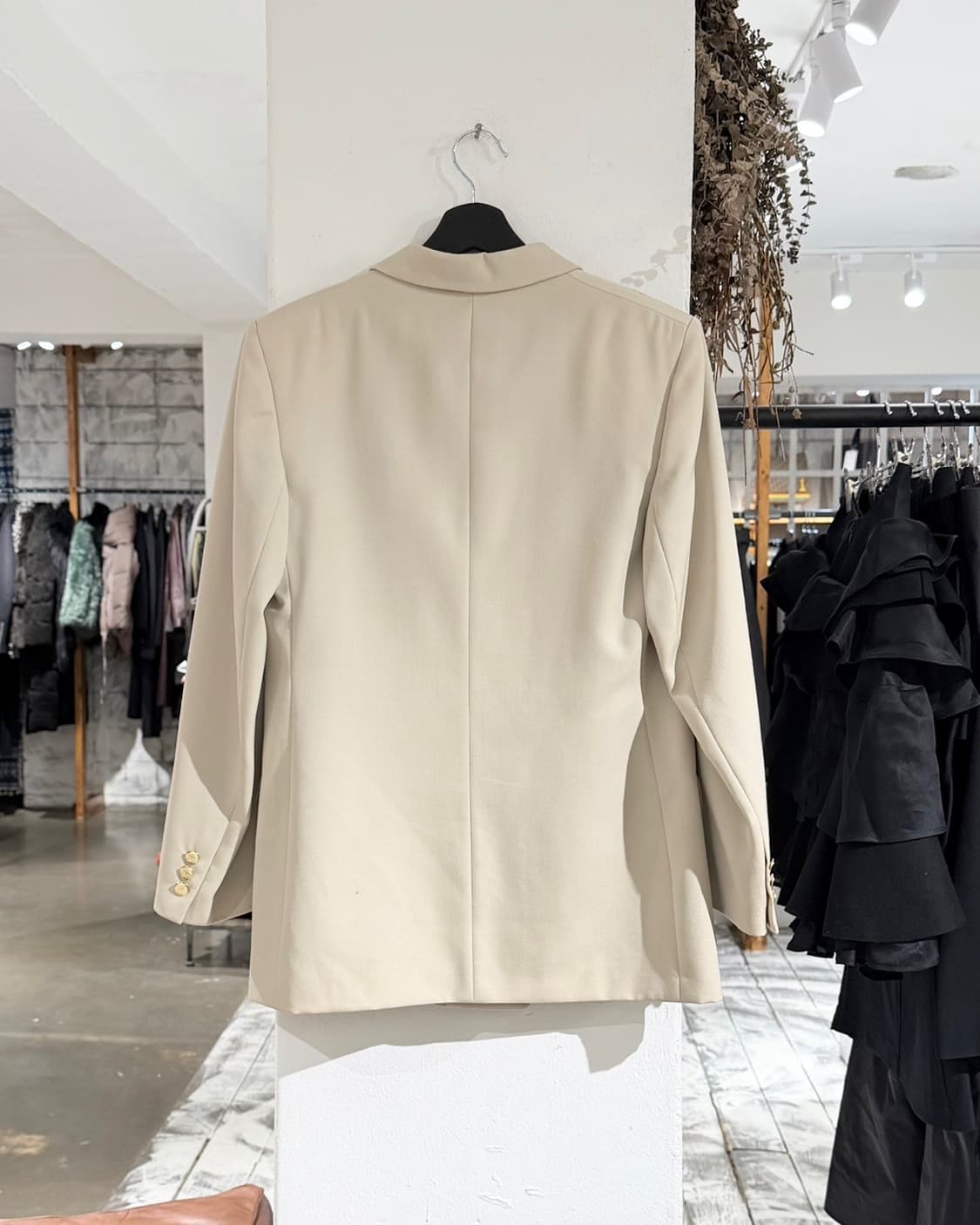 버버리 베이지 더블 브레스티드 블레이저 상품이미지6