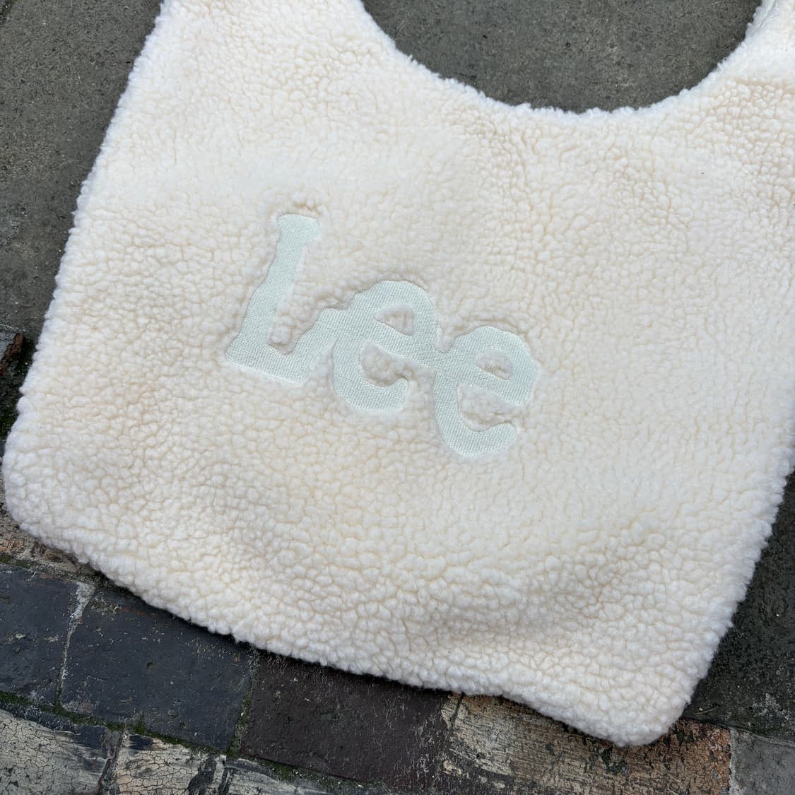 Lee 리 양털 토트백 가방 상품이미지3