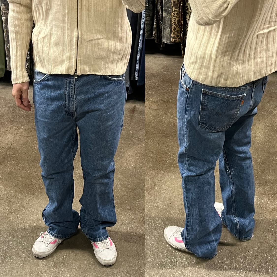 90s USA Levis517 오렌지탭 (35“) 상품이미지8