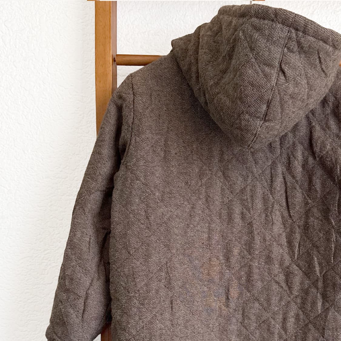 밤숲 퀼팅 후드 점퍼 상품이미지7