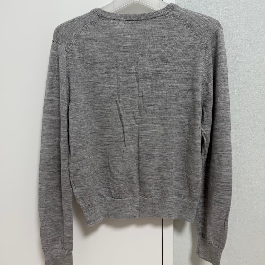 Uniqlo 메리노 크루넥 가디건 m 상품이미지2