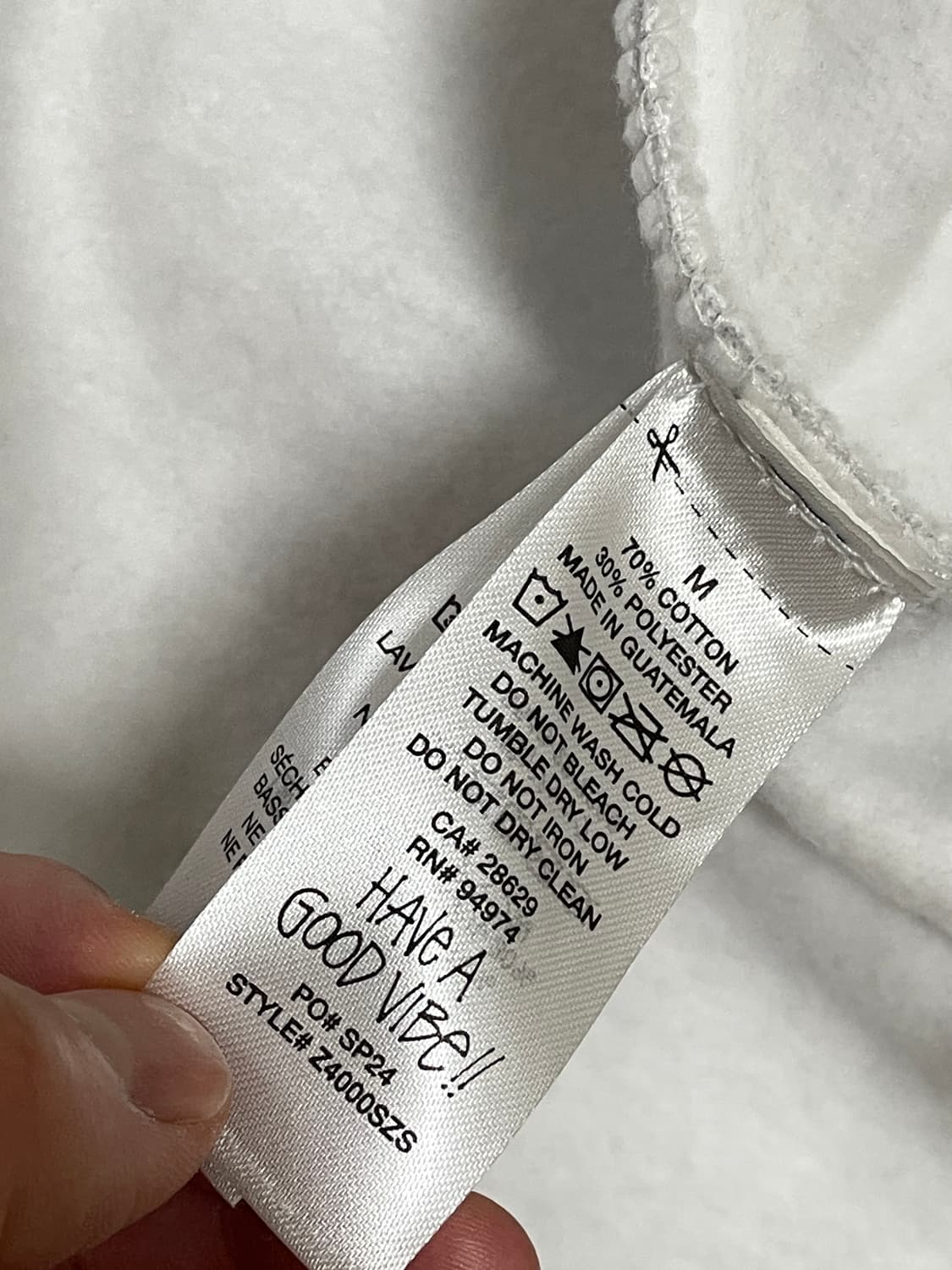 스투시 하와이 호놀롤루 후드집업 그레이 m 상품이미지3