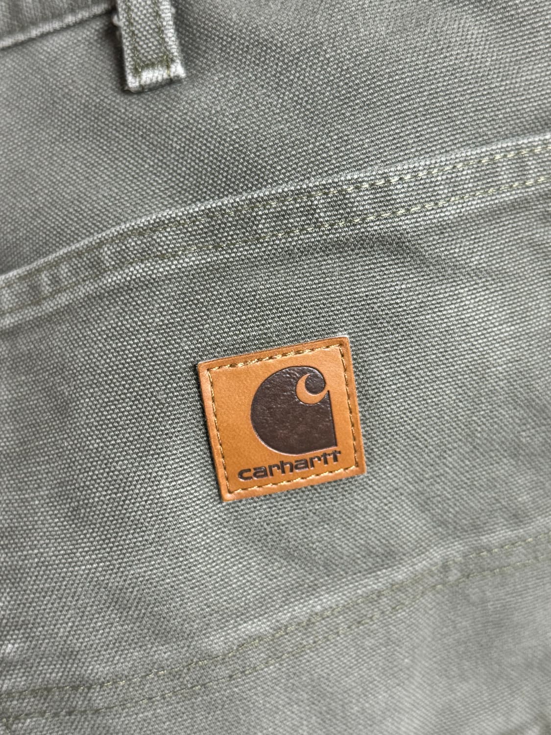 빈티지 칼하트 B136 더블니 모스그린 MOS 32x30 상품이미지4