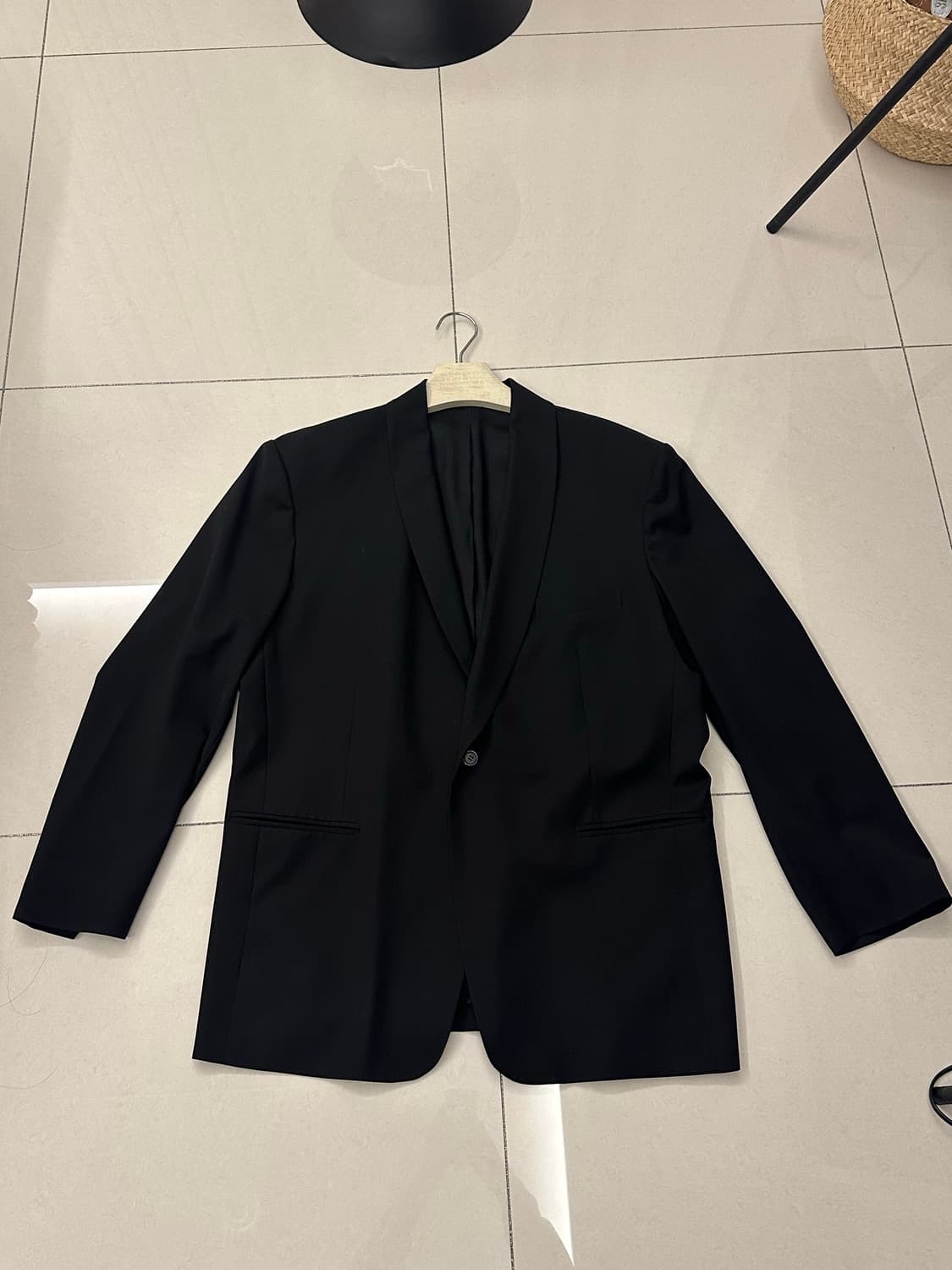 유스 오버사이즈 턱시도 자켓 L 상품이미지5