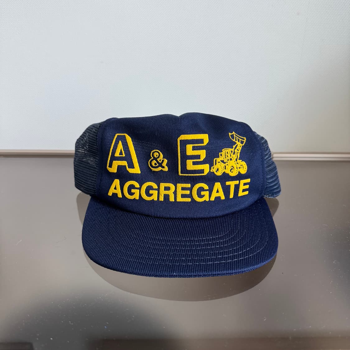 USA 빈티지 모자 볼캡 vintage cap 트러커 메쉬 네이비 상품이미지2
