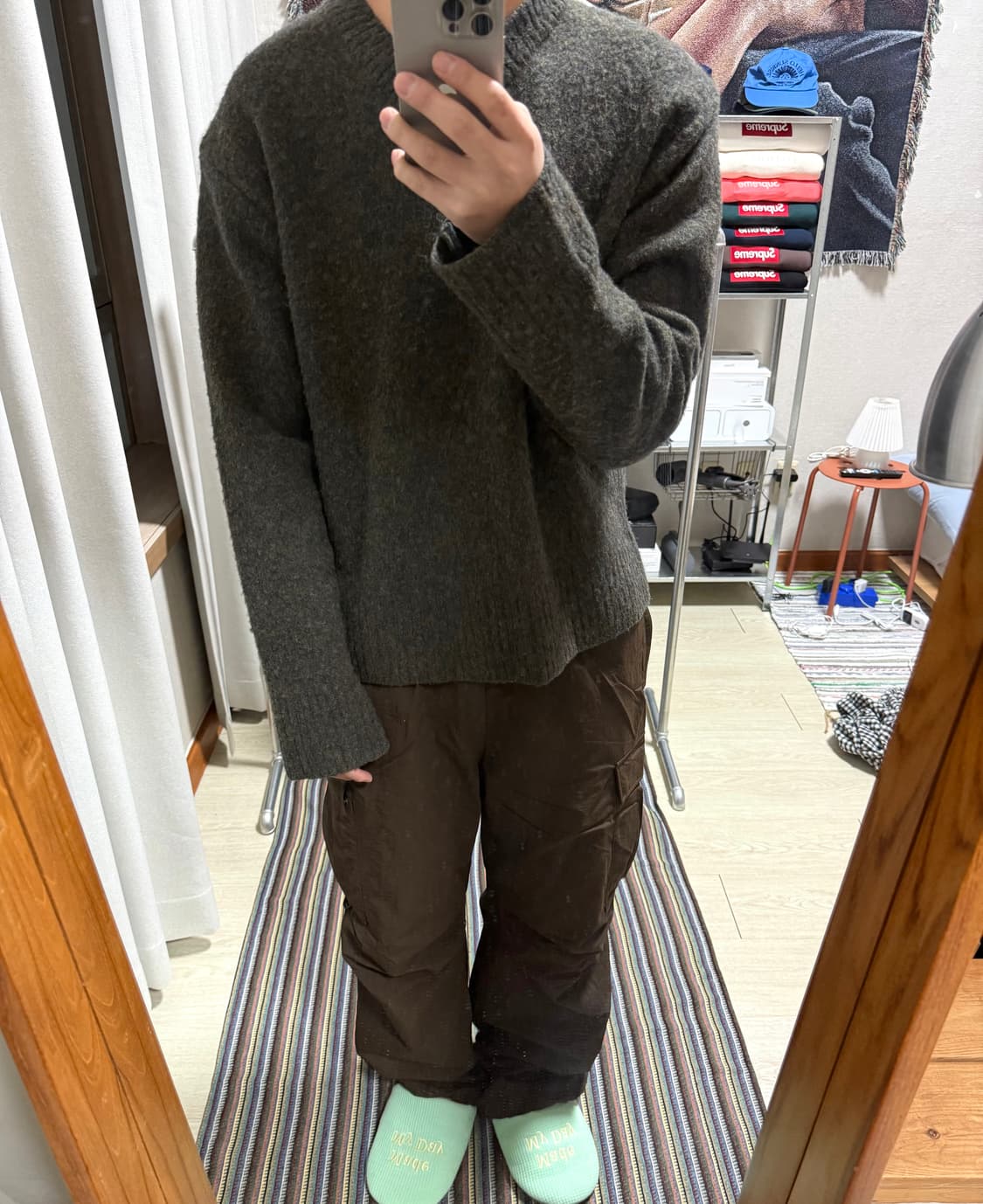 마르지엘라 크롭 니트 상품이미지1