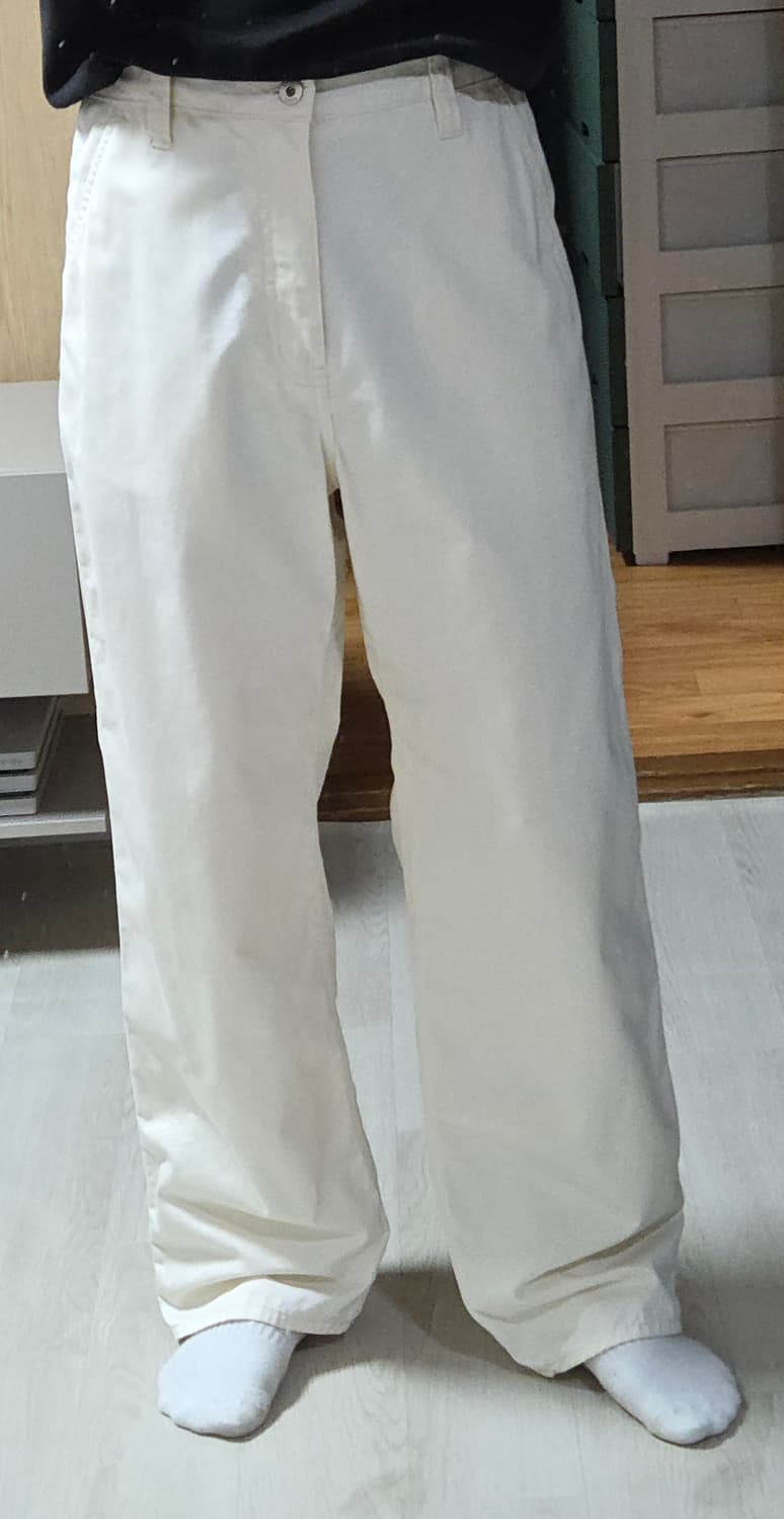 (착샷) 쿠어 면바지 2종 크림 베이지 상품이미지5