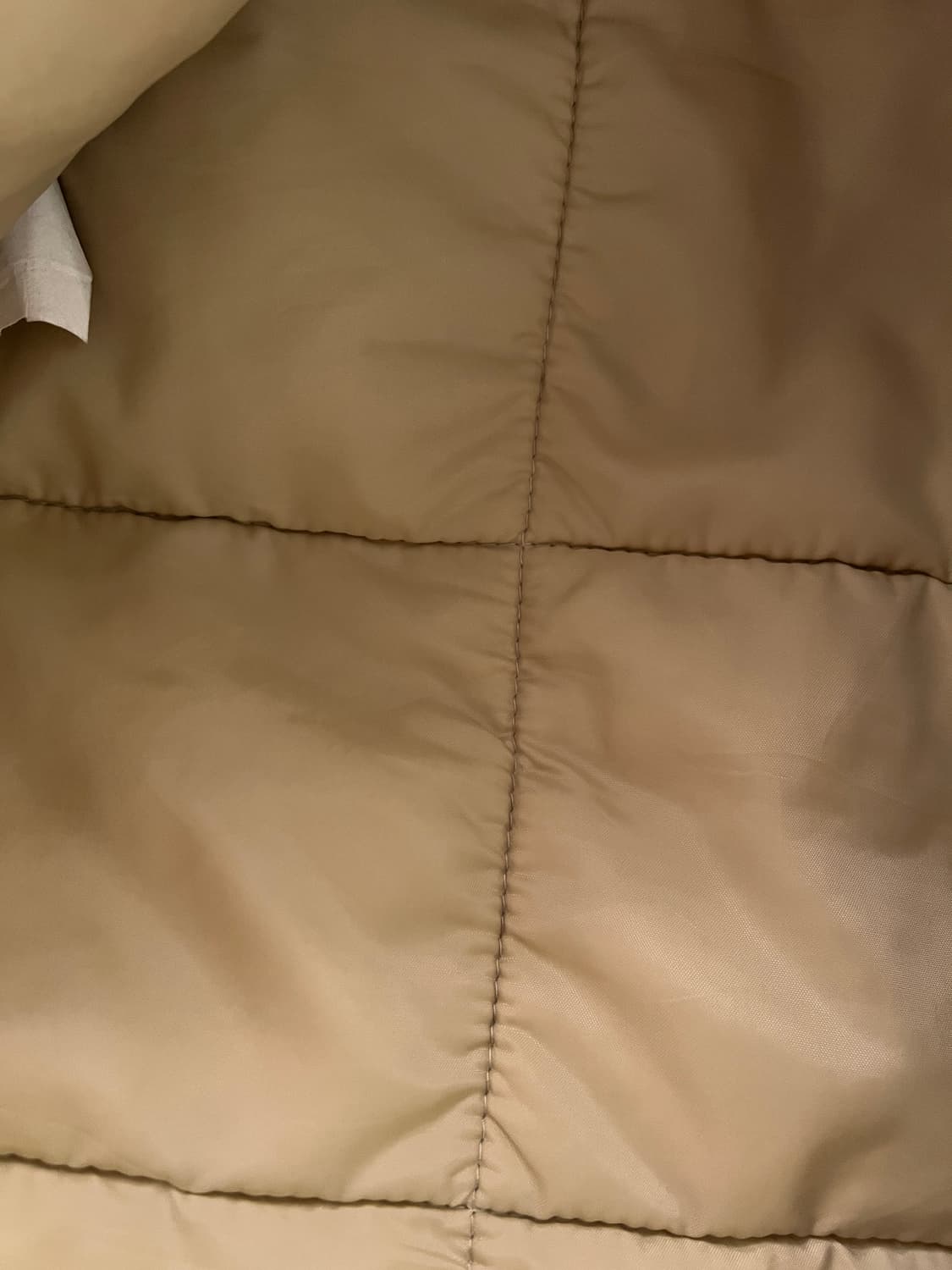 [M]70's Sears Western 시어스 아이보리 경량 패딩 베스트 상품이미지5
