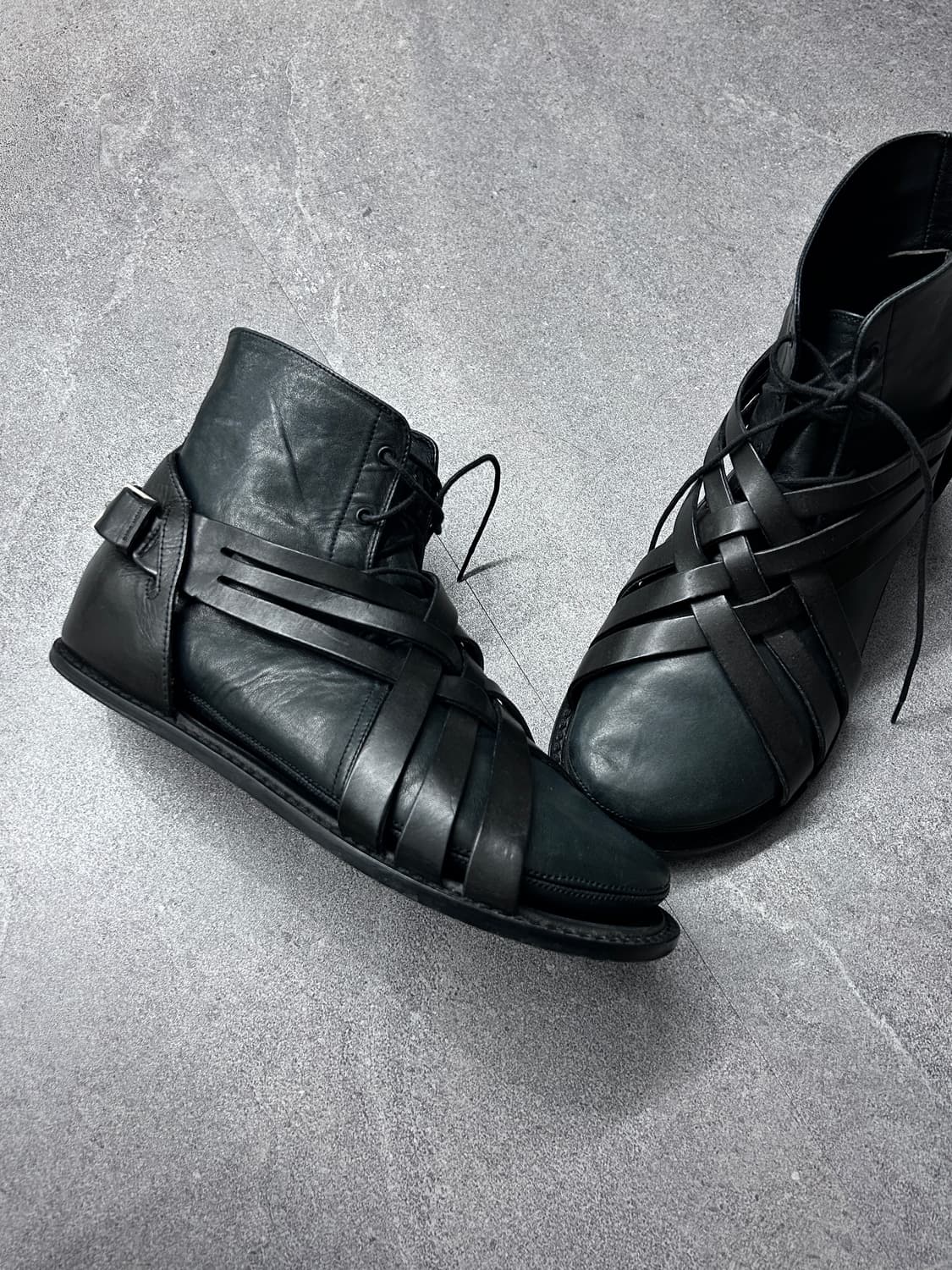 rare* 디올 옴므 11ss 글래디에이터 스트랩 닌자 상품이미지2