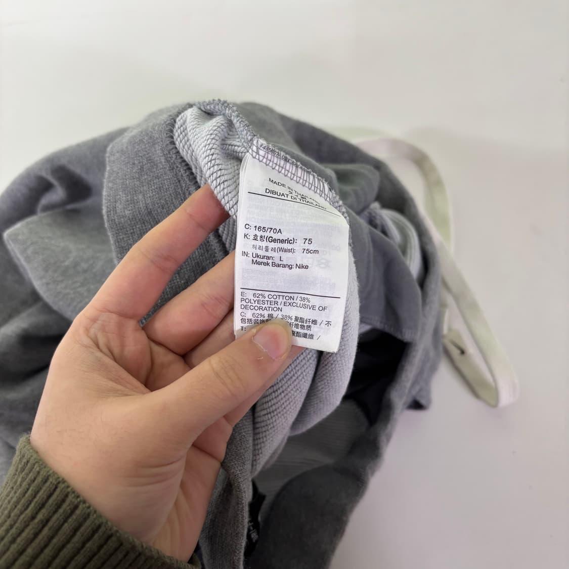 우먼L-XL 나이키 그레이 조거팬츠 상품이미지5