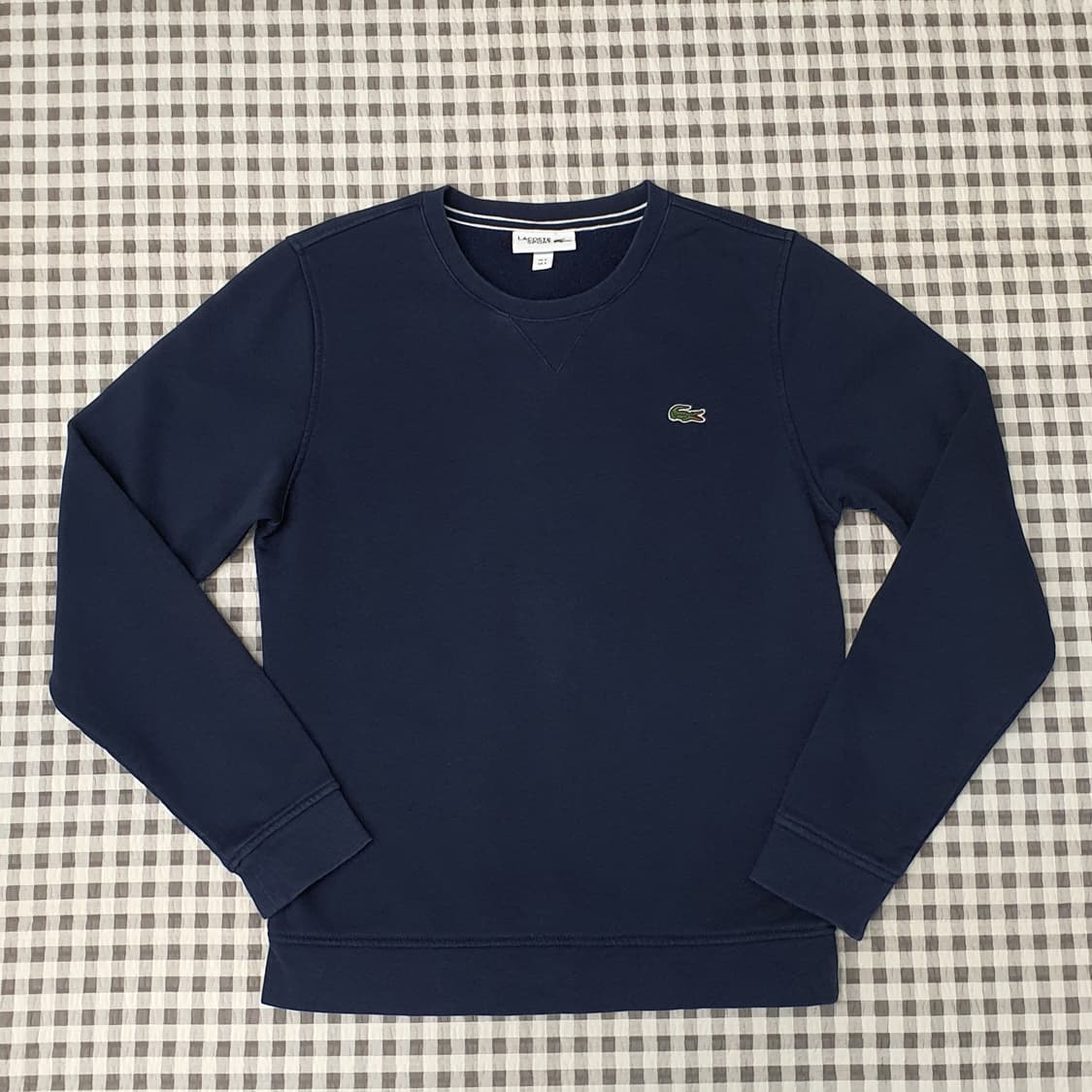 라코스테 기모 슬림핏 맨투맨 남자95 상품이미지1