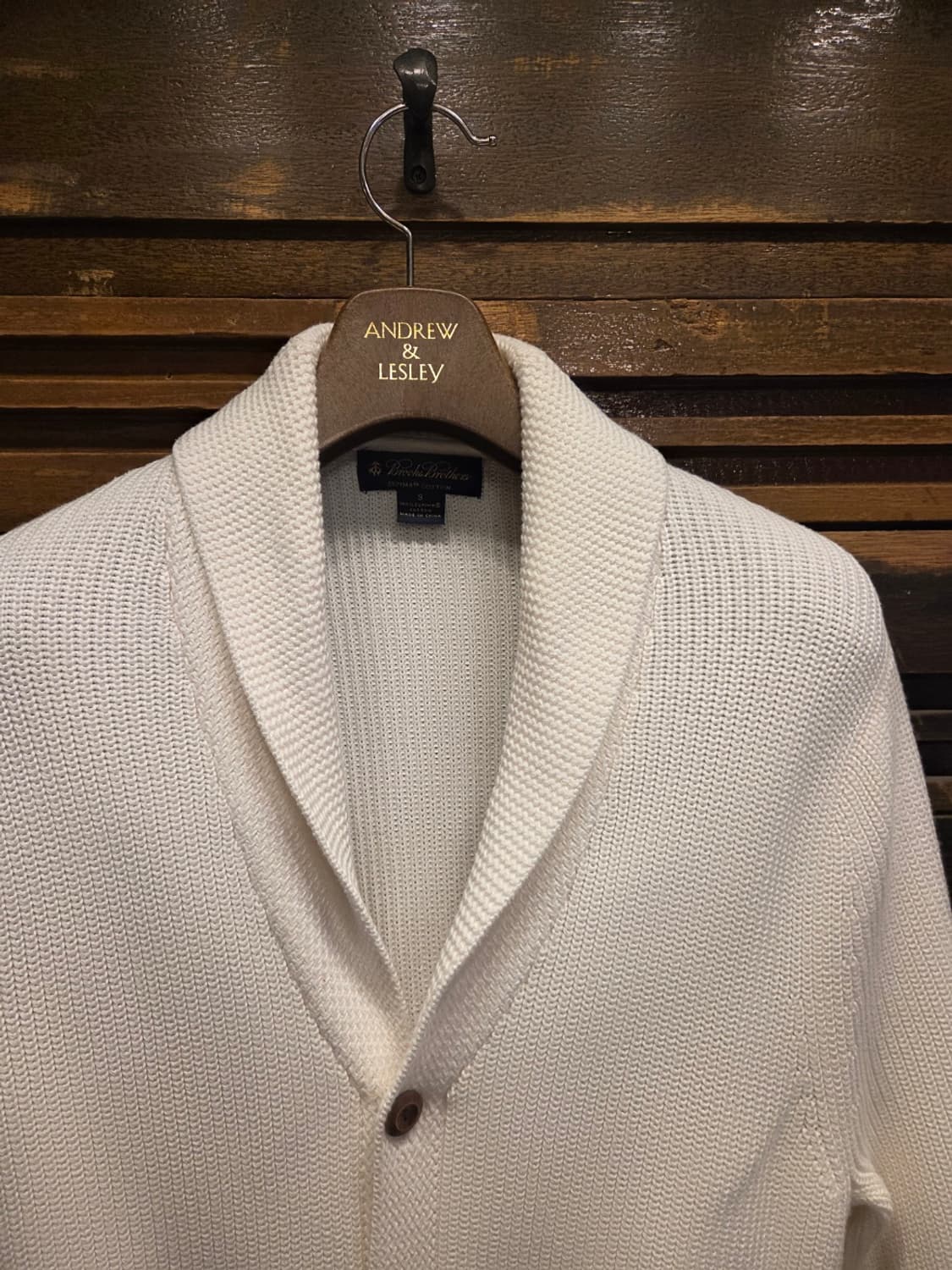 브룩스 브라더스 숄칼라 카디건  상품이미지2