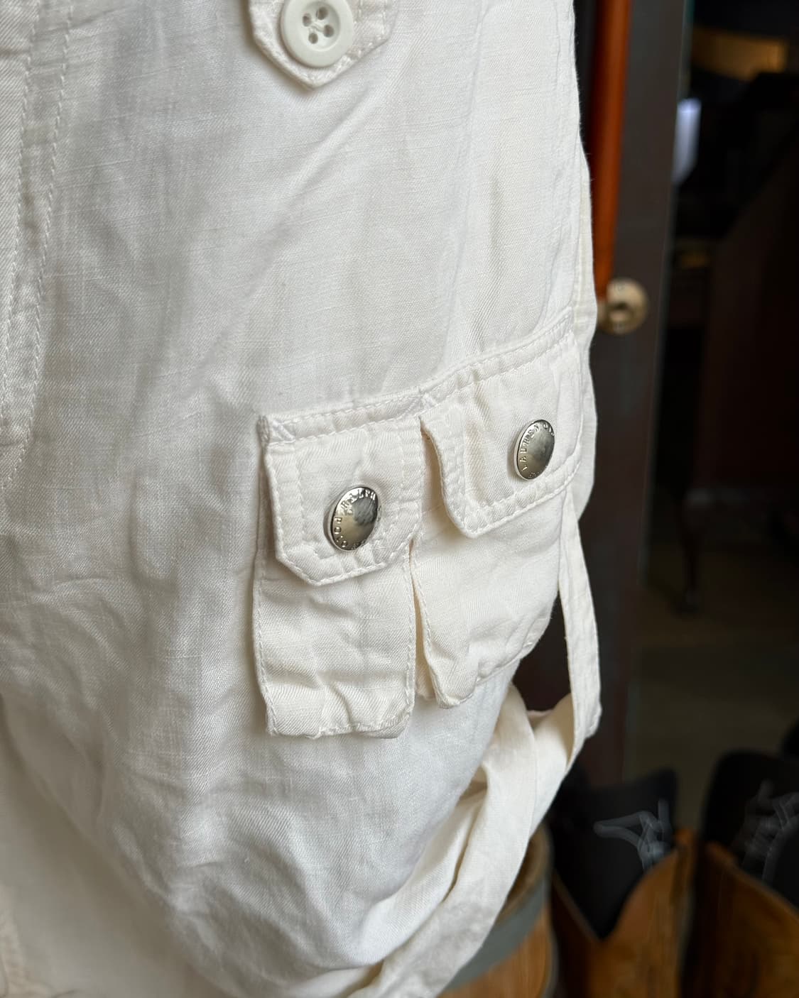 로렌 랄프로렌 린넨 쇼츠 4 상품이미지8