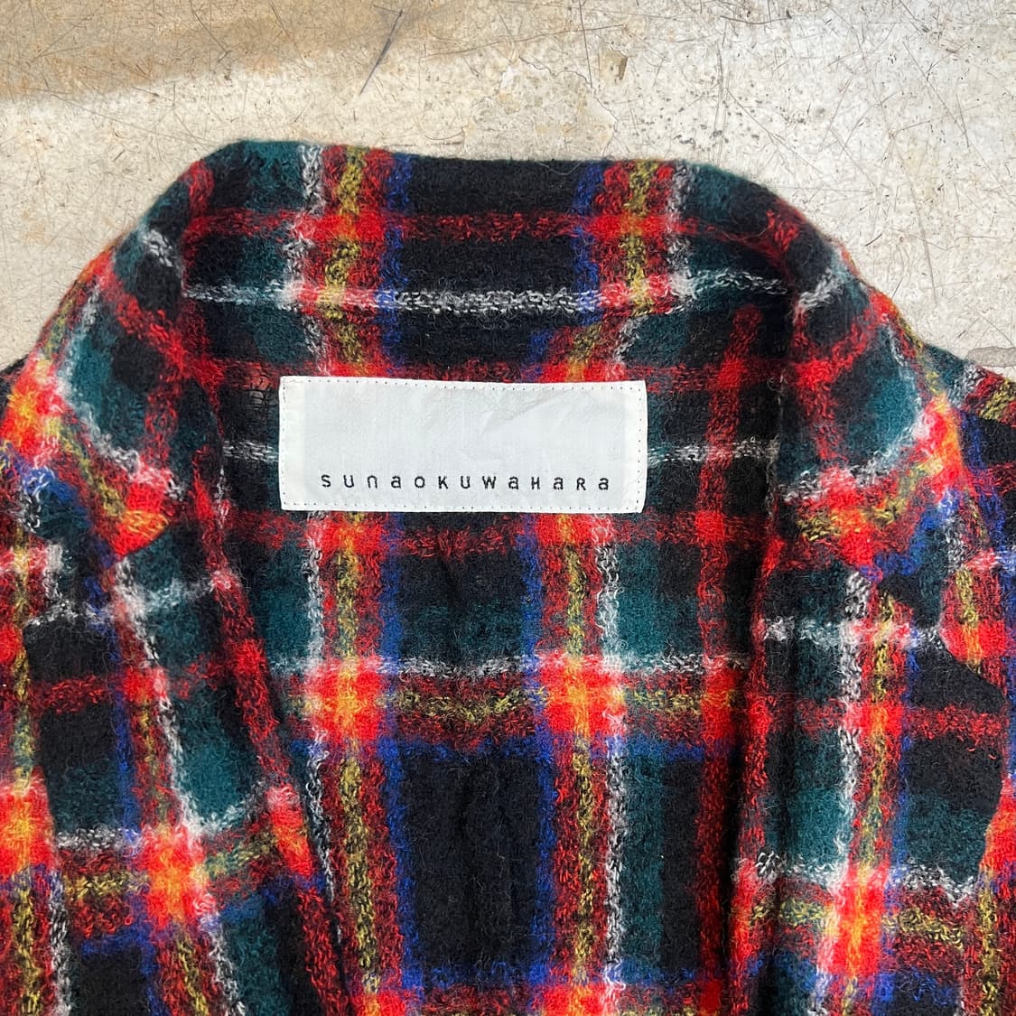 sunaokuwahara 모헤어 자켓 상품이미지2