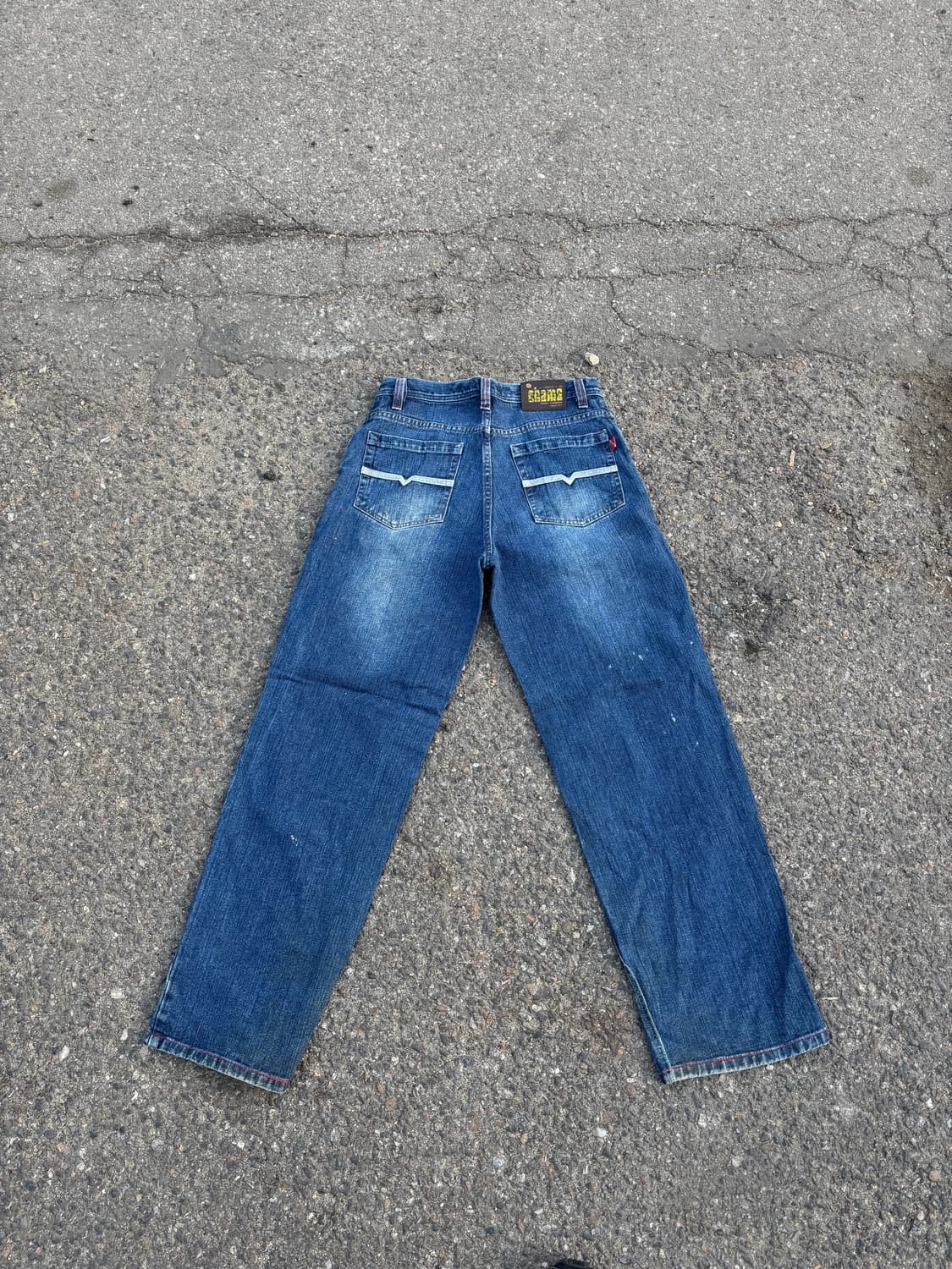 90’s 빈티지 자수 힙합팬츠 상품이미지8