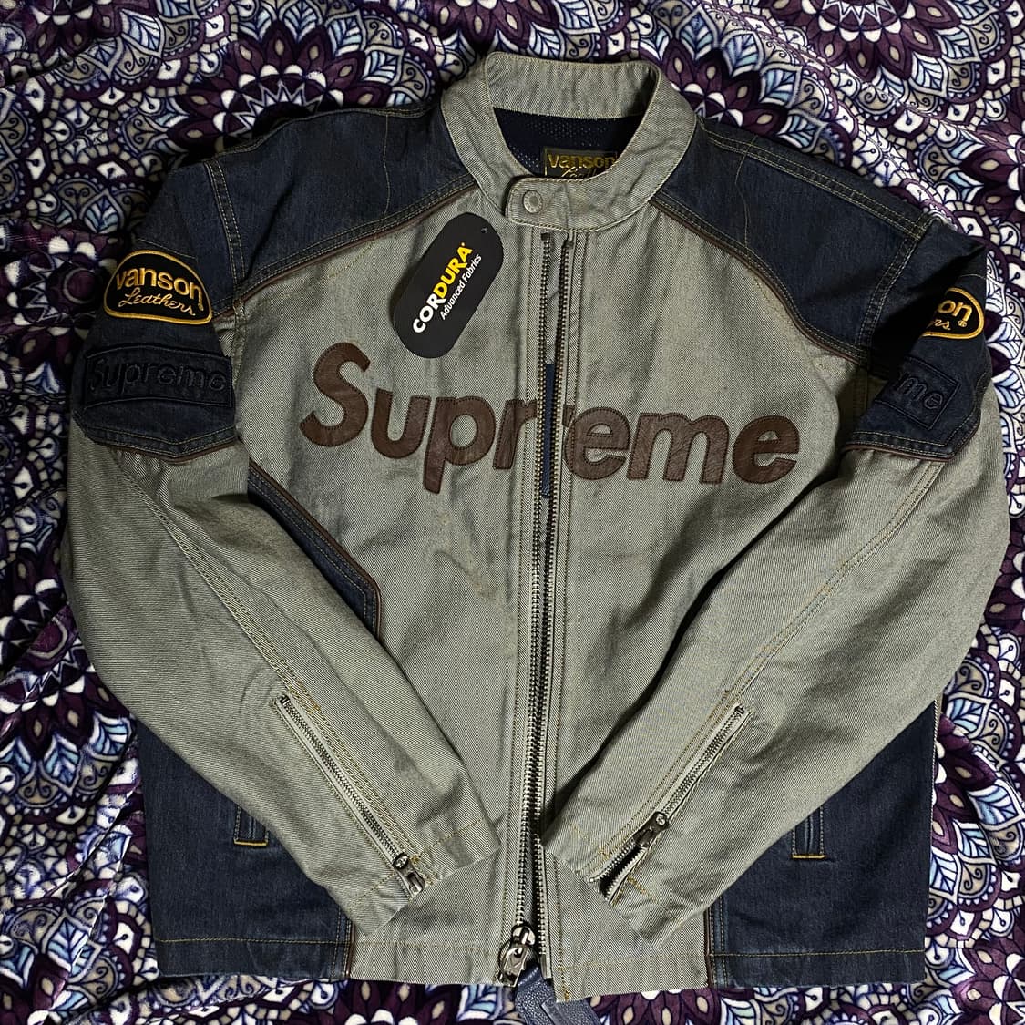슈프림 밴슨 코듀라 자켓 s 상품이미지1