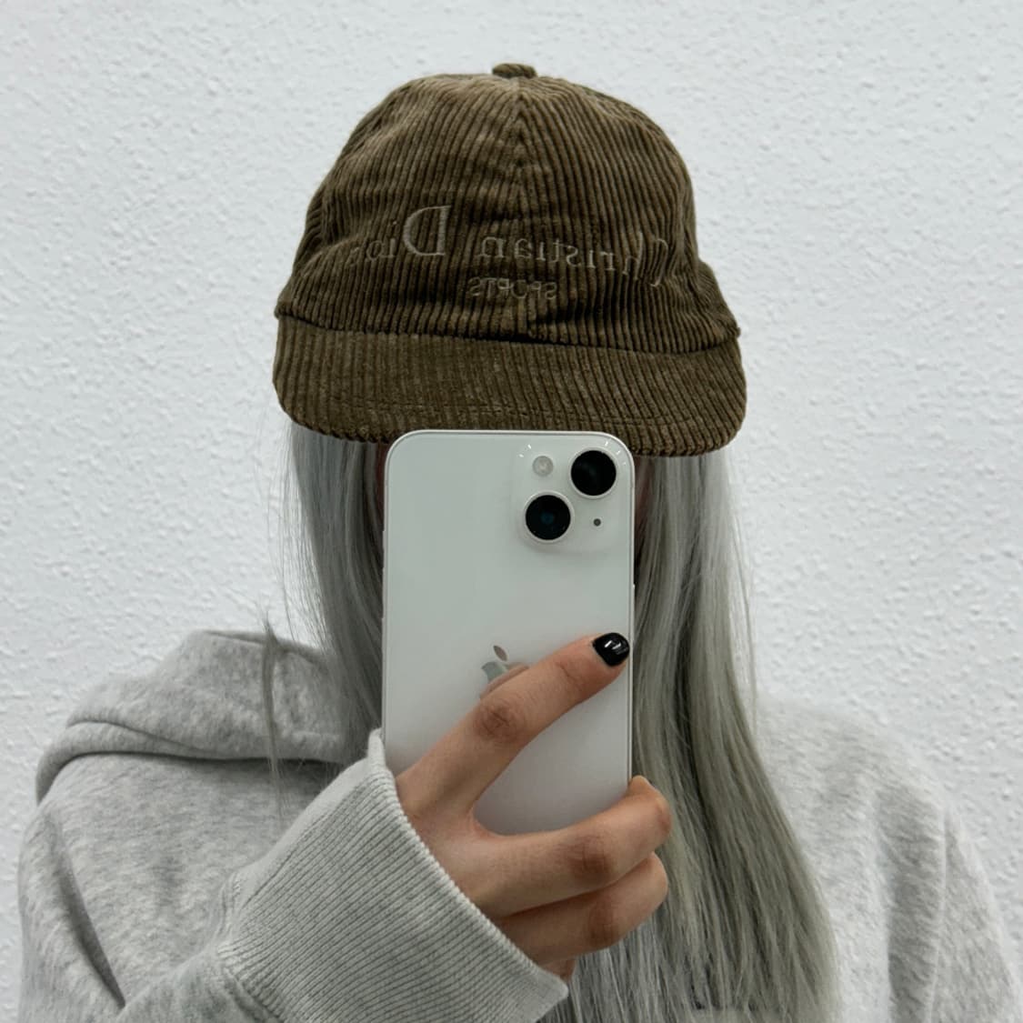 크리스찬디올 코듀로이 스냅백 상품이미지1