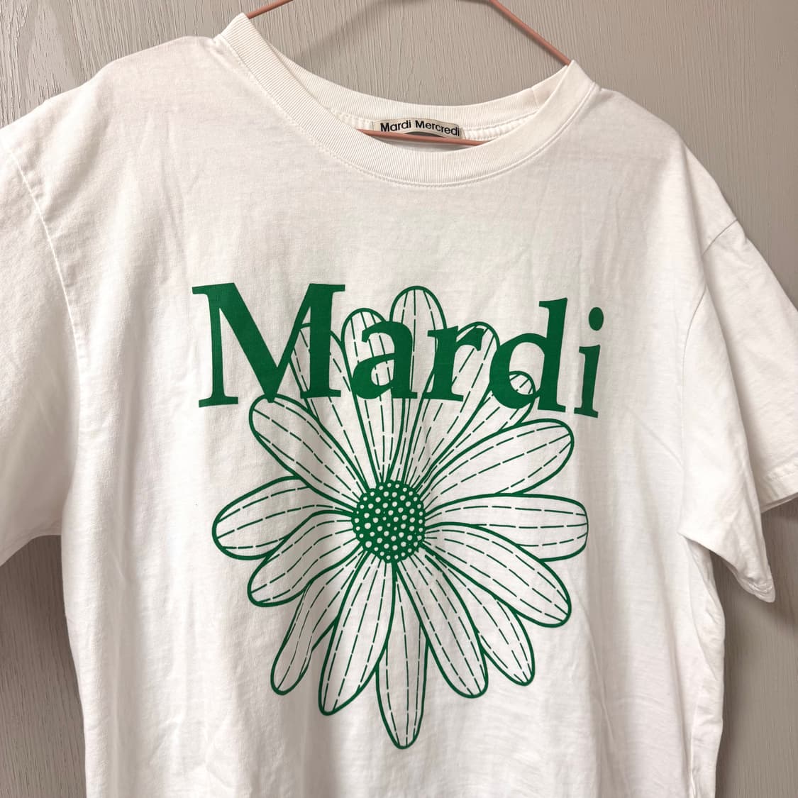 마르디 메크르디 그린 반팔 상품이미지3