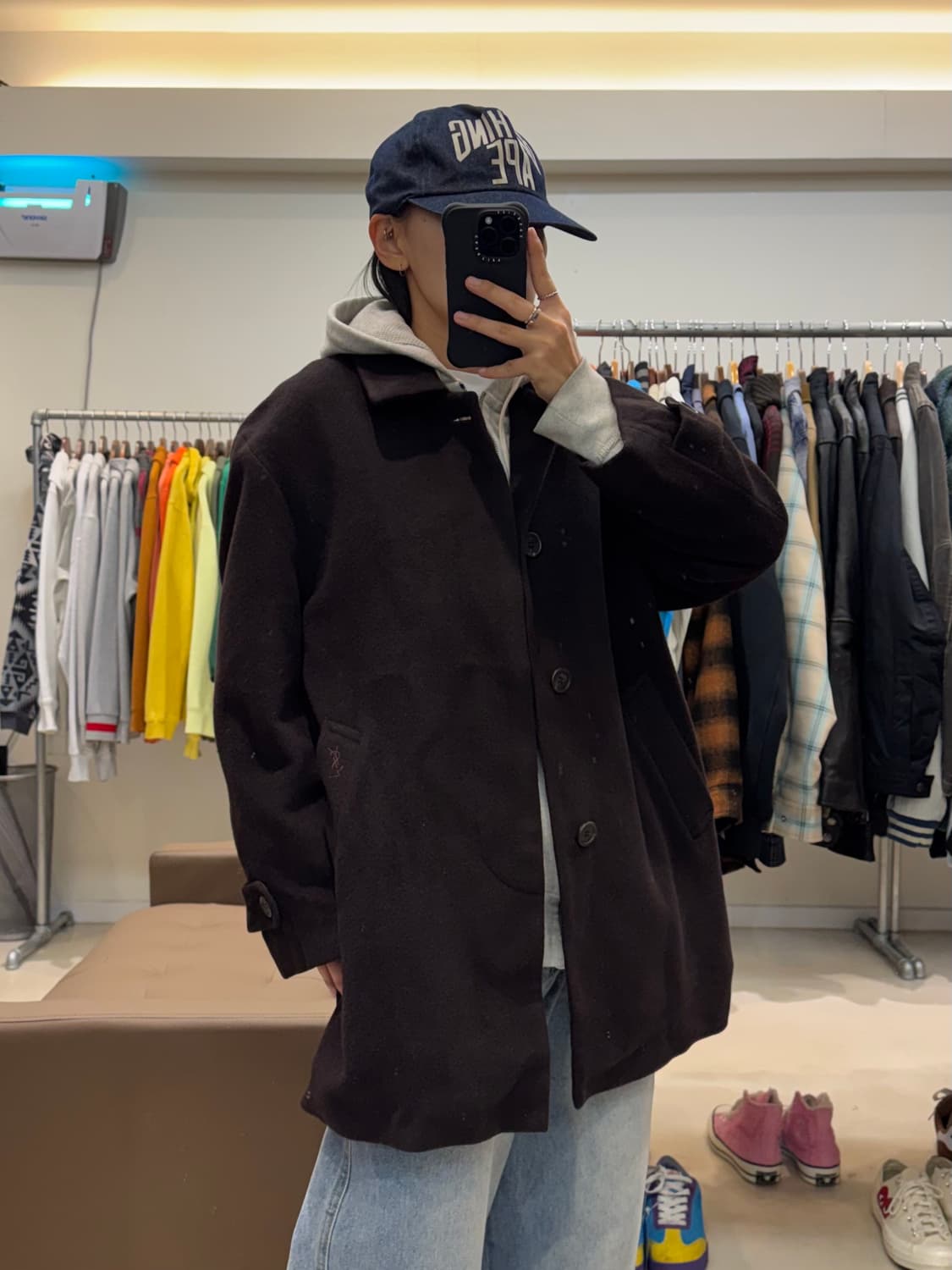 입생로랑 캐시미어 코트 상품이미지5