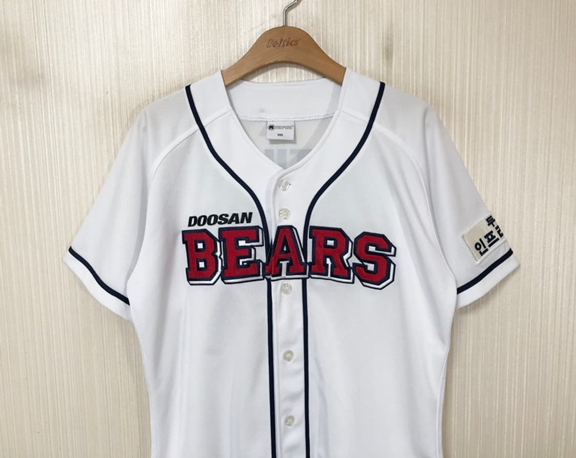 KBO 두산베어스 홈유니폼/져지 100 #32 김재환 상품이미지2