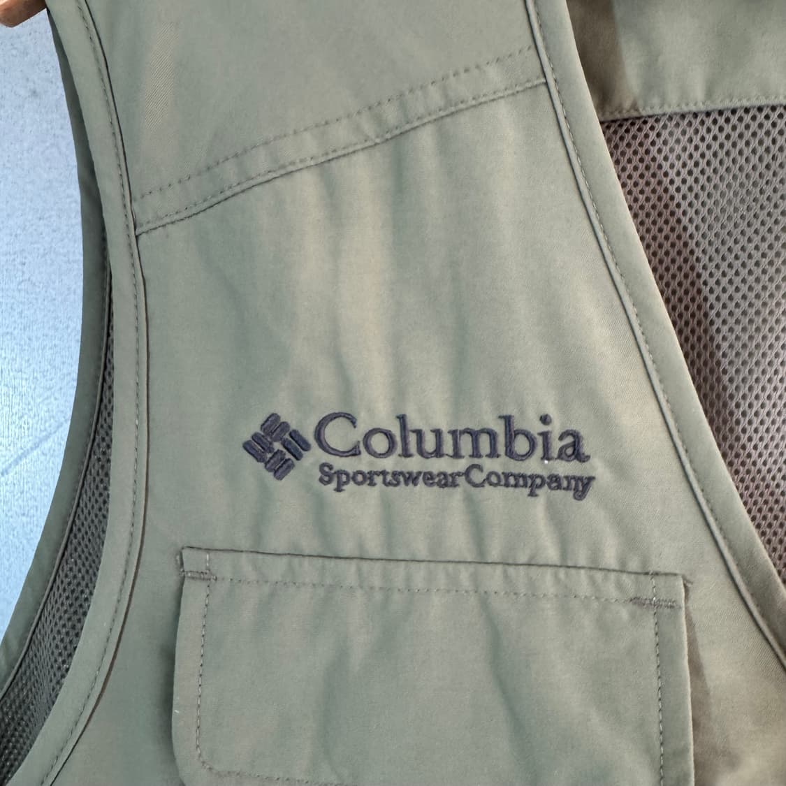 컬럼비아 로고 피싱 베스트 상품이미지6