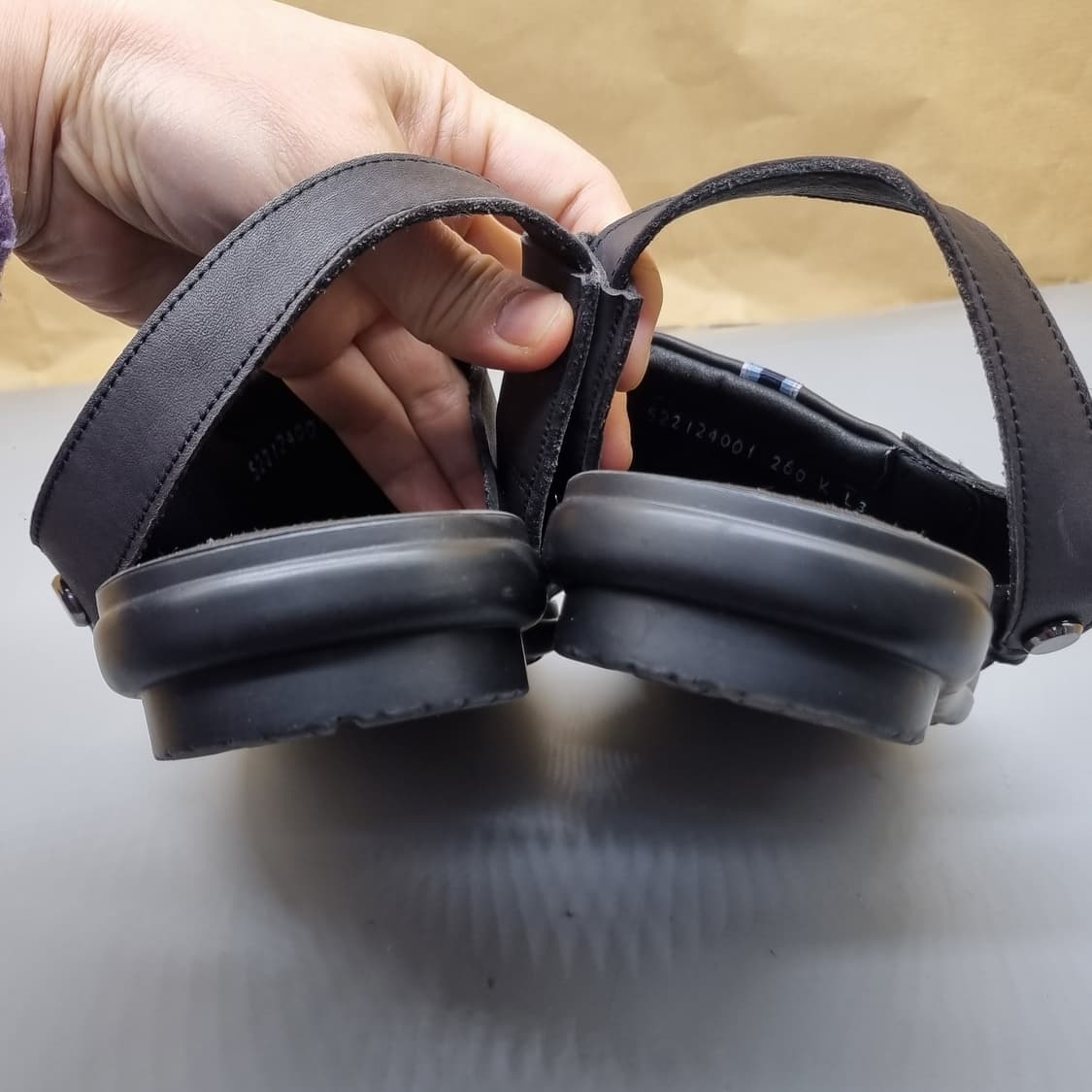 미소페 남성가죽샌들260 상품이미지4