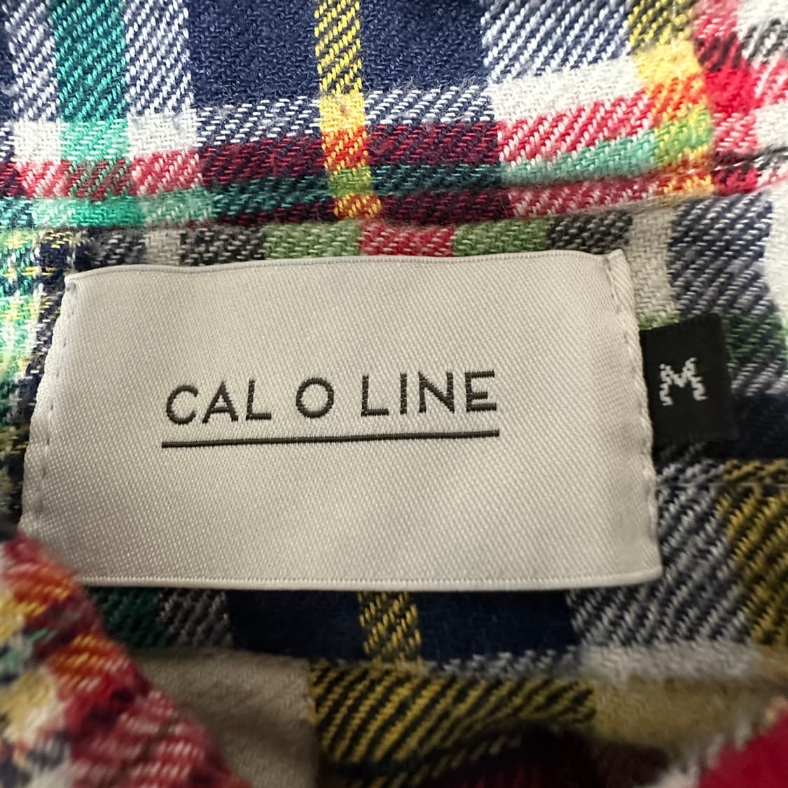 CAL O LINE japan made patchwork shirt 상품이미지3