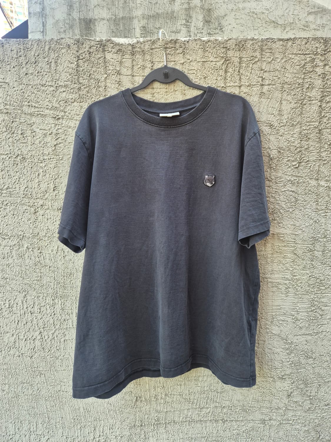 #매종키츠네 볼드 폭스헤드 패치 오버핏 #반팔티셔츠 상품이미지1