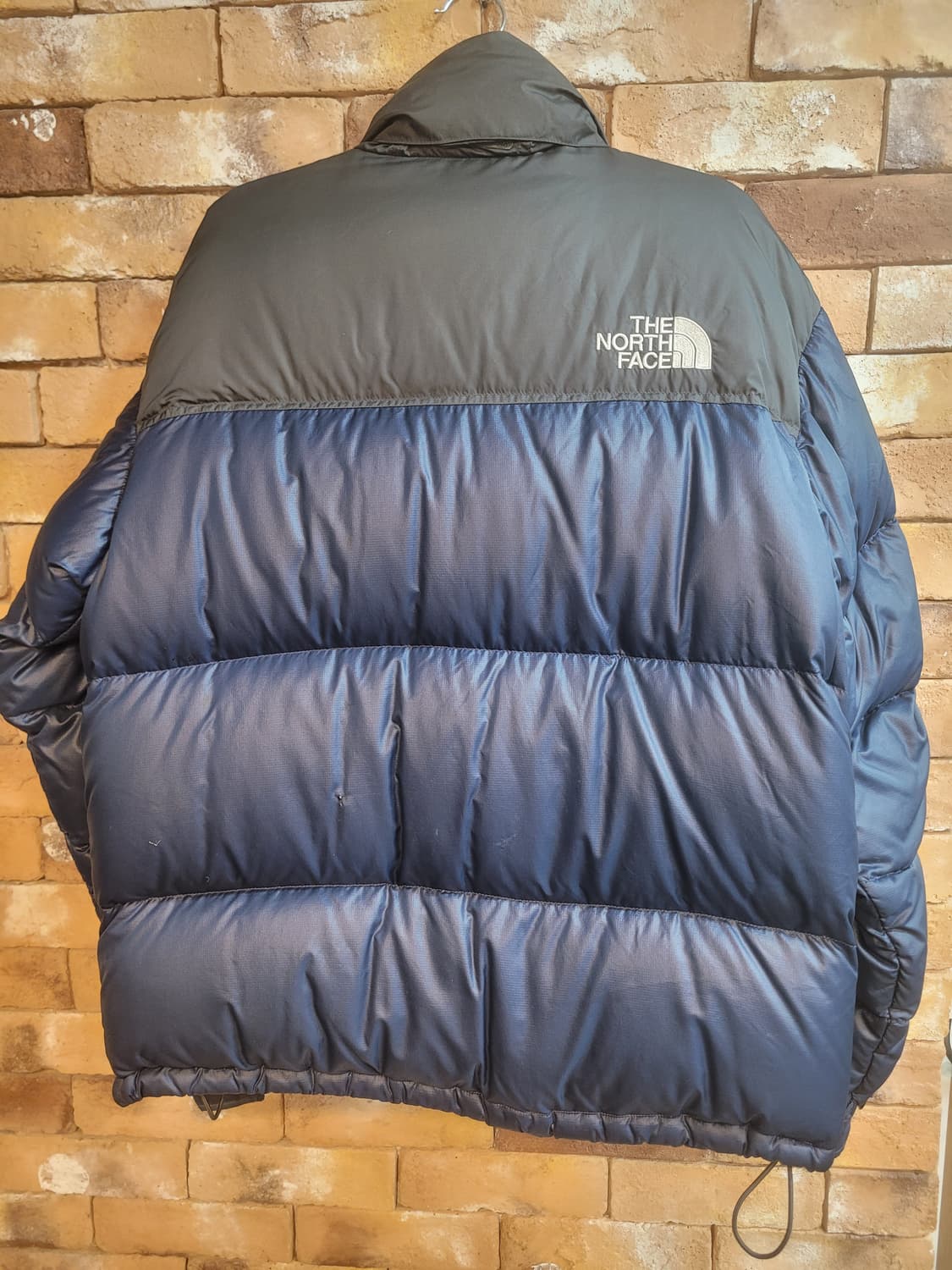 노스페이스 눕시 700 패딩 M (95) 네이비 상품이미지2